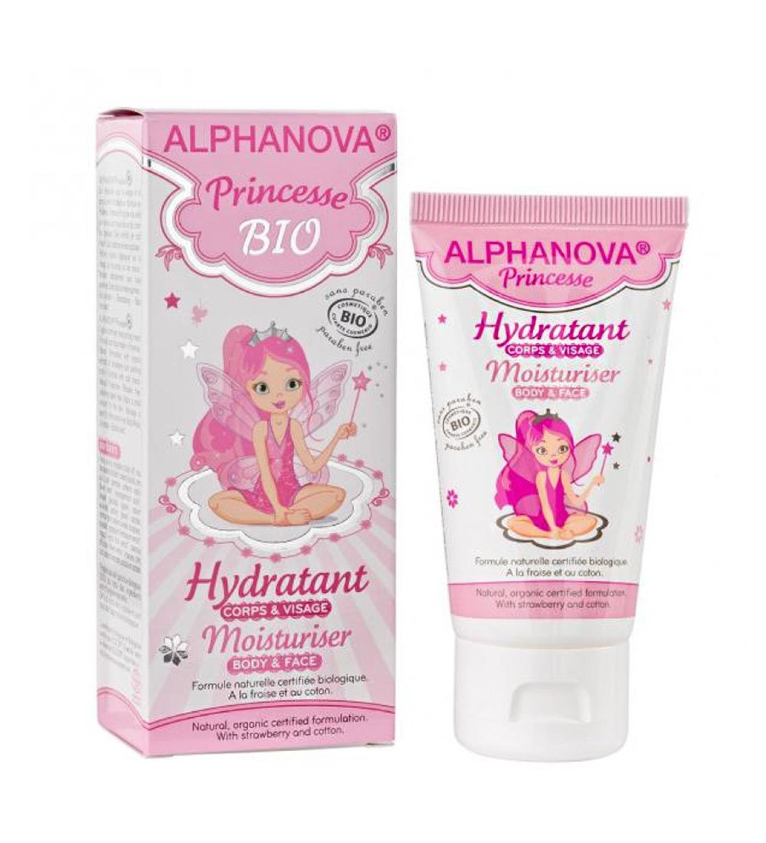 Alphanova Kids Hydratant Princesse Bio 50 ml