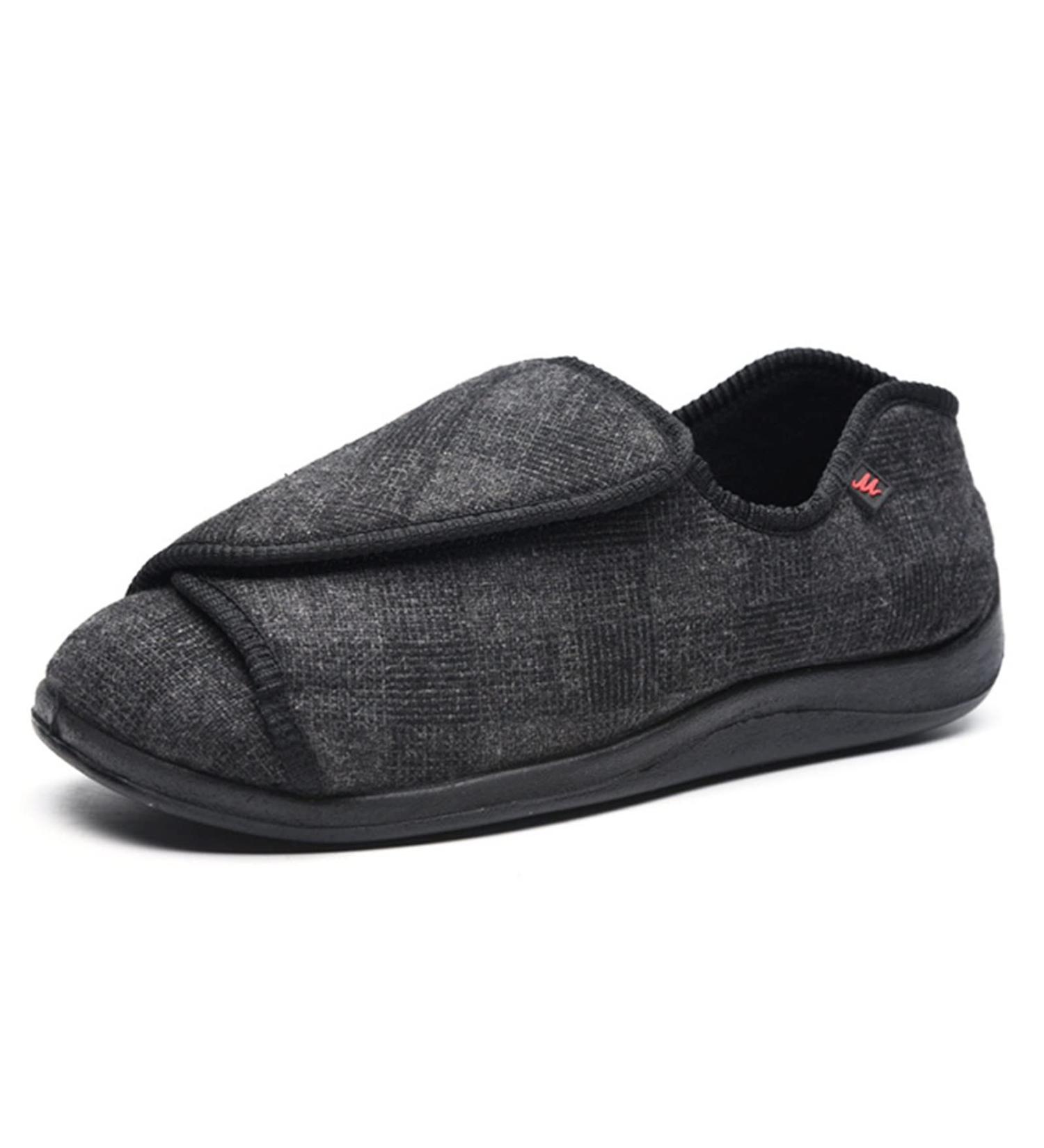 Yytcsjz Diabetic Edema Shoes - Extra Wide Orthopedic Shoes for Swollen Feet - Grey, 28.5cm - Buy Online on GoSupps.com