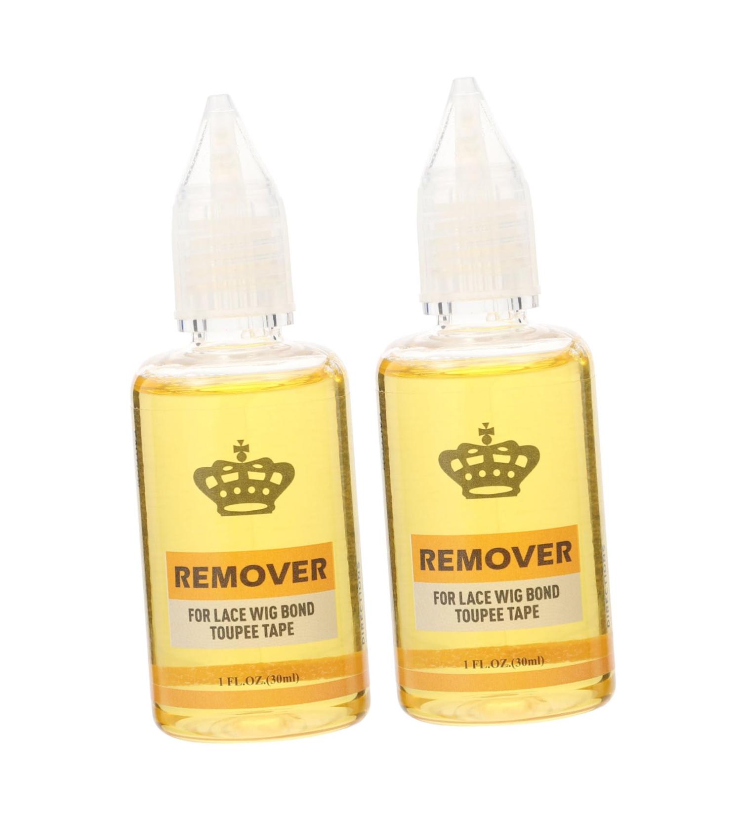 Gogogmee 2 Hair Extension Glue Remover Hair Bonding Remover Bonding Glue Remover Lace Glue Remover Hair Glue Remover Wig Adhesive Glue Remover Glue Remover for Lace Wig 30ml Remover Plastic - Buy Online on GoSupps.com