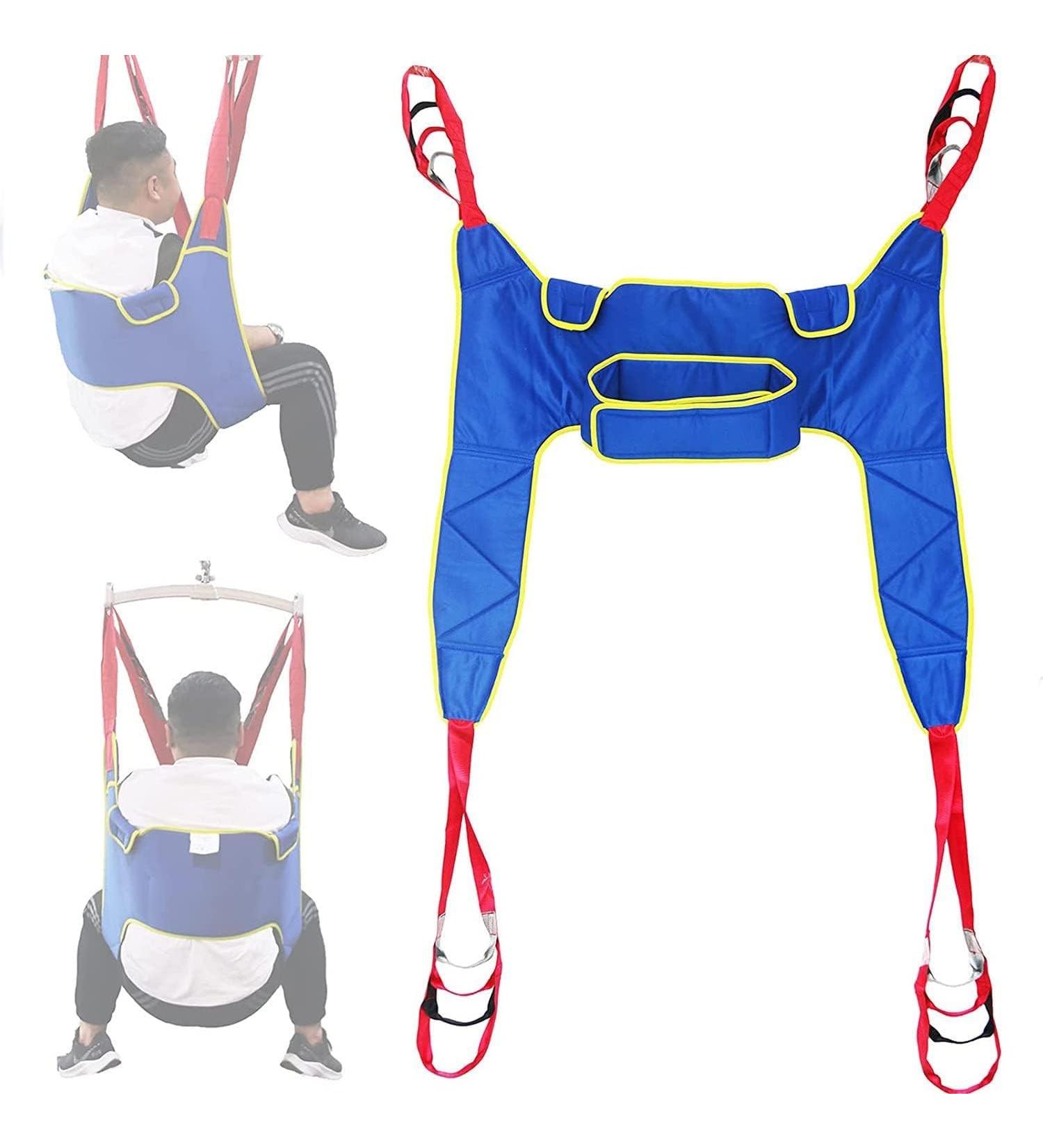 Toileting Full Body Heavy Duty Patient Lift Sling Bathroom Transfer Hammock Handicap Commode Full Body Sling Divided Leg Shower Sling 4-Point Transfer Sling Transfer Belt (Color : 1 Size : Large) Large 1 - Buy Online on GoSupps.com