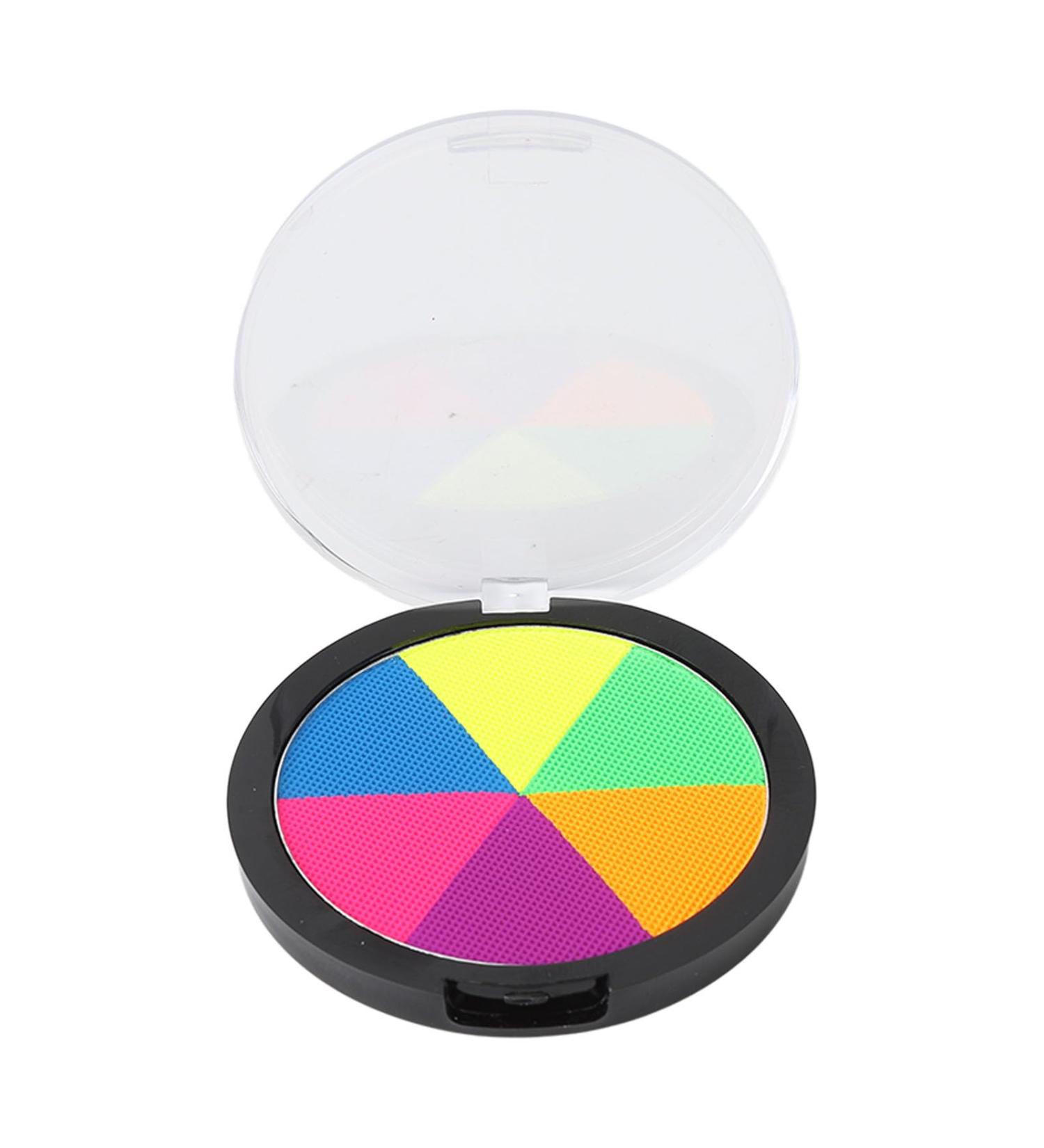 Face Paint Palette 6 Colors Fluorescent Water Activated Make Up Palette Neon Face and Body Paint Palette for Kids Ideal for Easter Halloween Parties - Buy Online on GoSupps.com