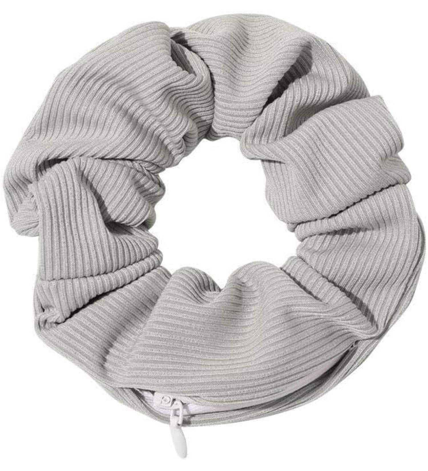 Hair Scrunchies With Zipper Hidden Pocket Storage Fabric Cloth Hair Ties Elastic Pocket Hair Ties Large Ponytail Holder Hair Bow Elastics Bands Scrunchy for Women Girls Daily Party Hair Accessories - Buy Online on GoSupps.com