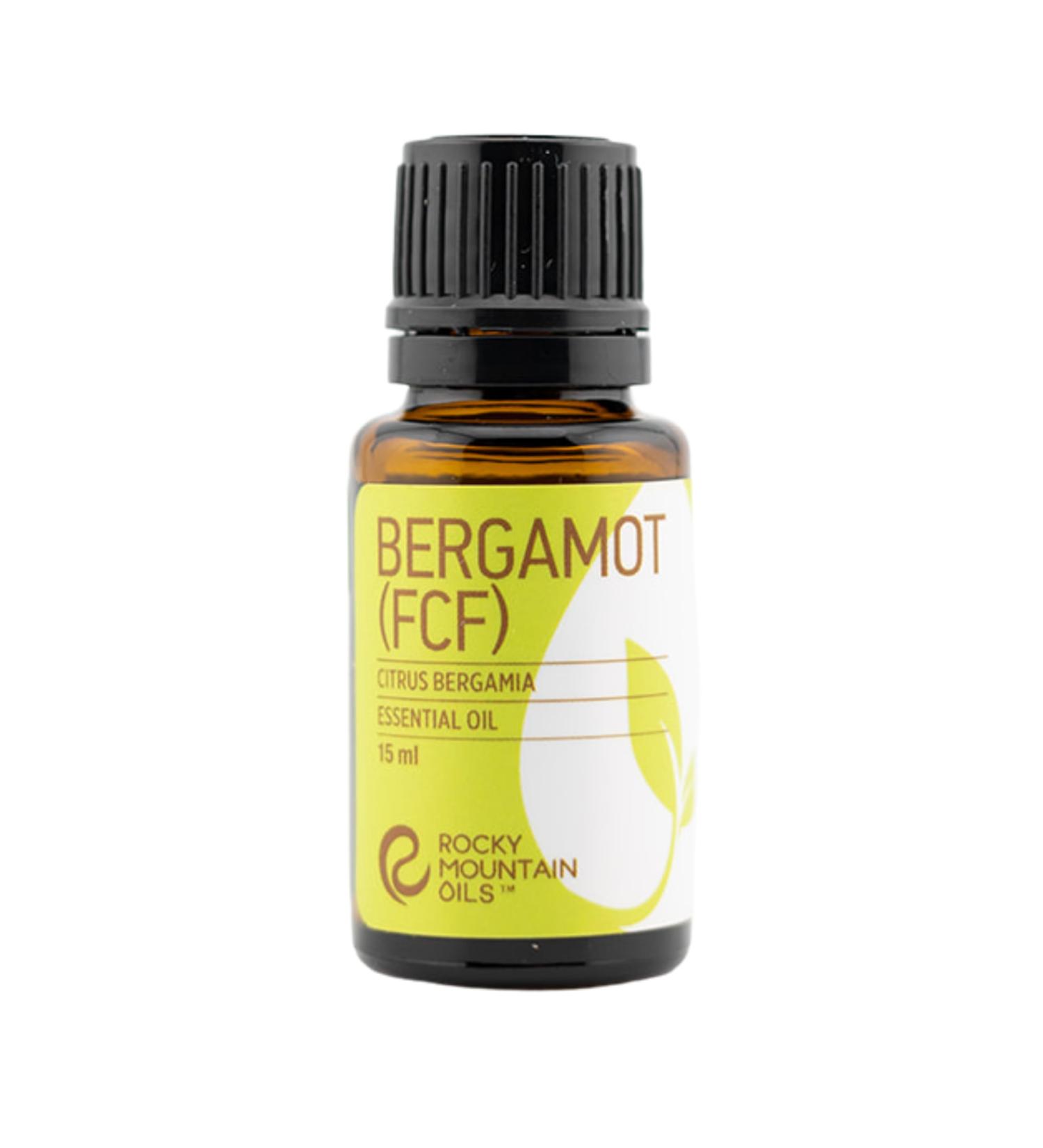 Shop Rocky Mountain Oils Bergamot Essential Oil FCF - Natural Aromatherapy for Diffusers Massage Therapy & Skin Care - 15ml - Buy Online on GoSupps.com