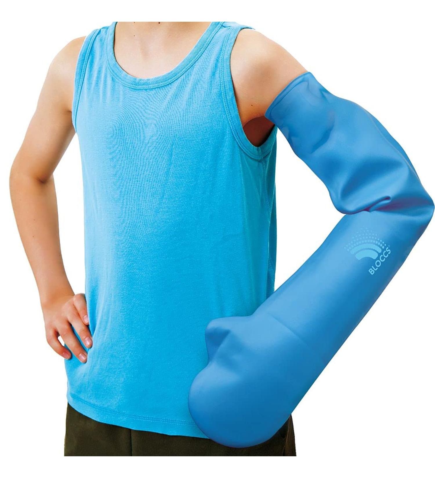 Bloccs Child Full Arm Waterproof Cast Cover - Small Size - Shower Arm Protection - Pack of 1 - Buy Online on GoSupps.com