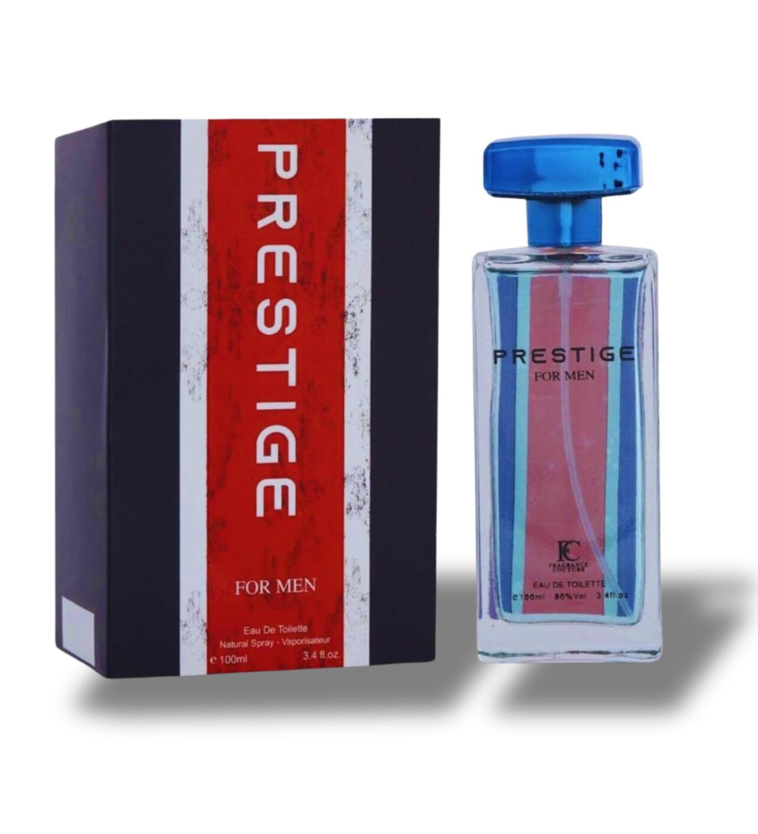 Prestige For Men Eau De Toilette 3.4 fl oz. Woody Spicy fragrance for men. - Buy Online on GoSupps.com