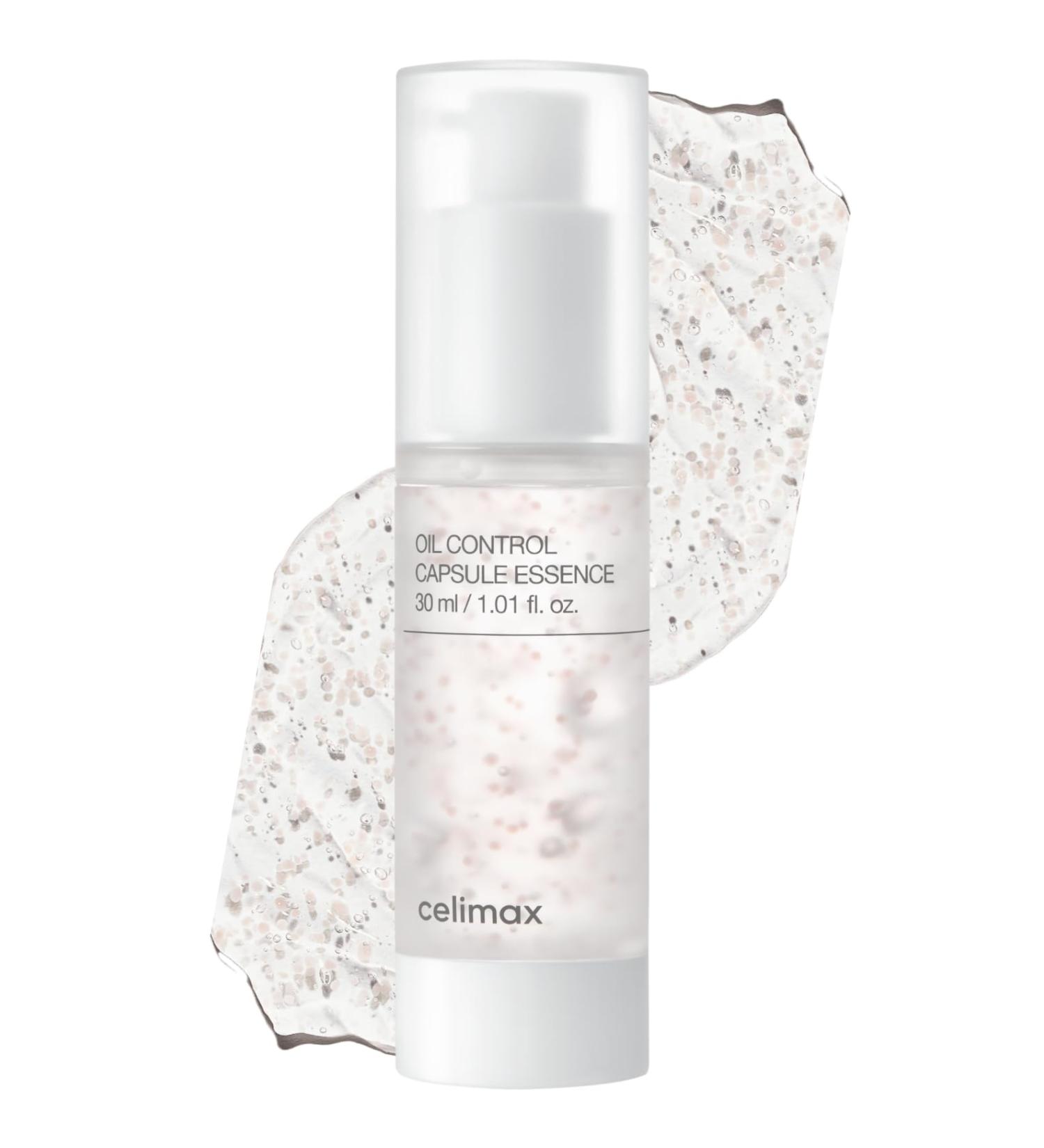 Celimax Oil Control Capsule Essence - Mattifying Serum with Tea Tree Extract | Sebum Control Hydrating & Mild Formula for Sensitive Skin - 30ml - Buy Online on GoSupps.com