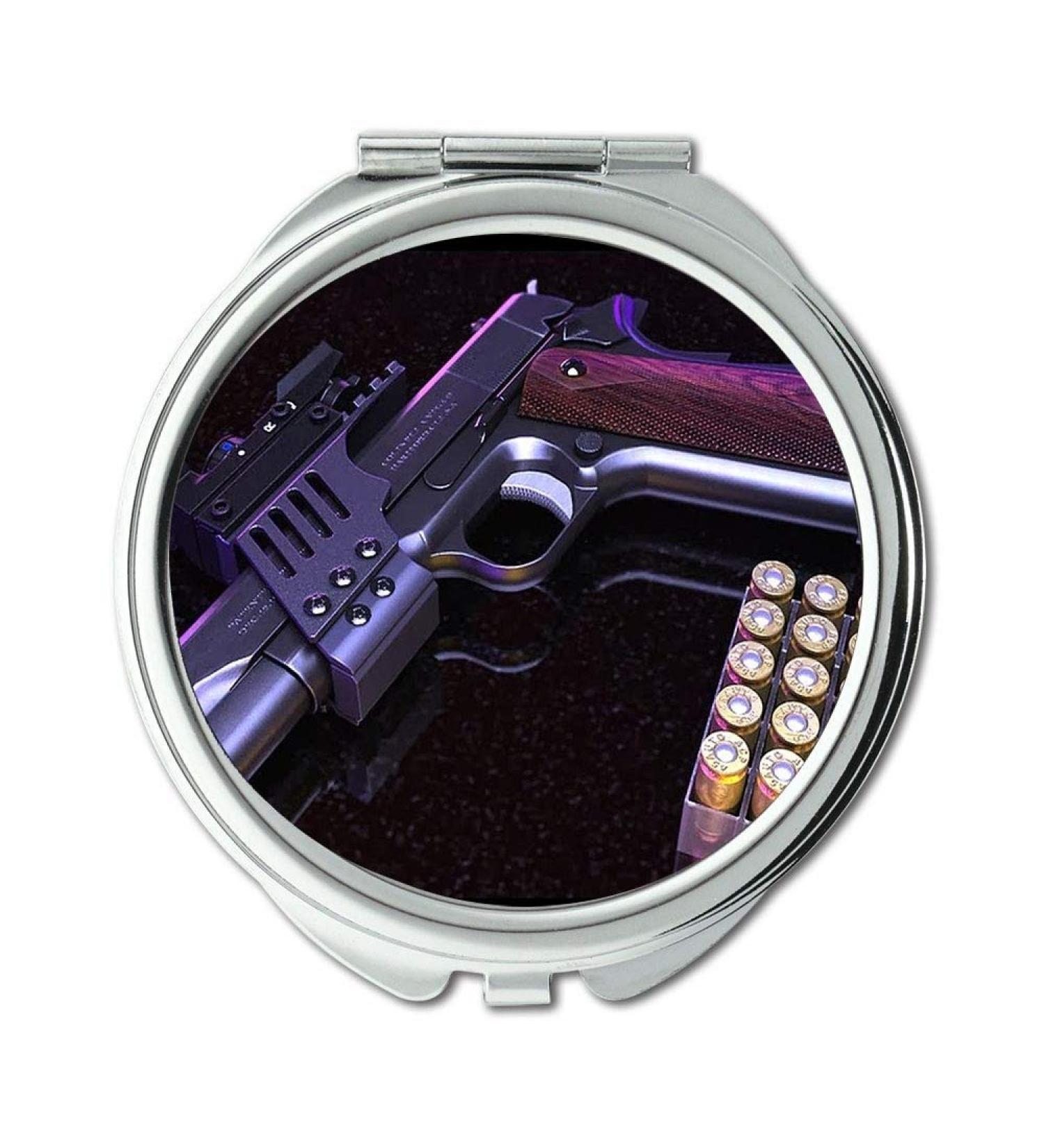 YENDOSTEEN Mirror Compact Mirror gunkote Round Mirror latest gun pocket mirror portable mirror - Buy Online on GoSupps.com