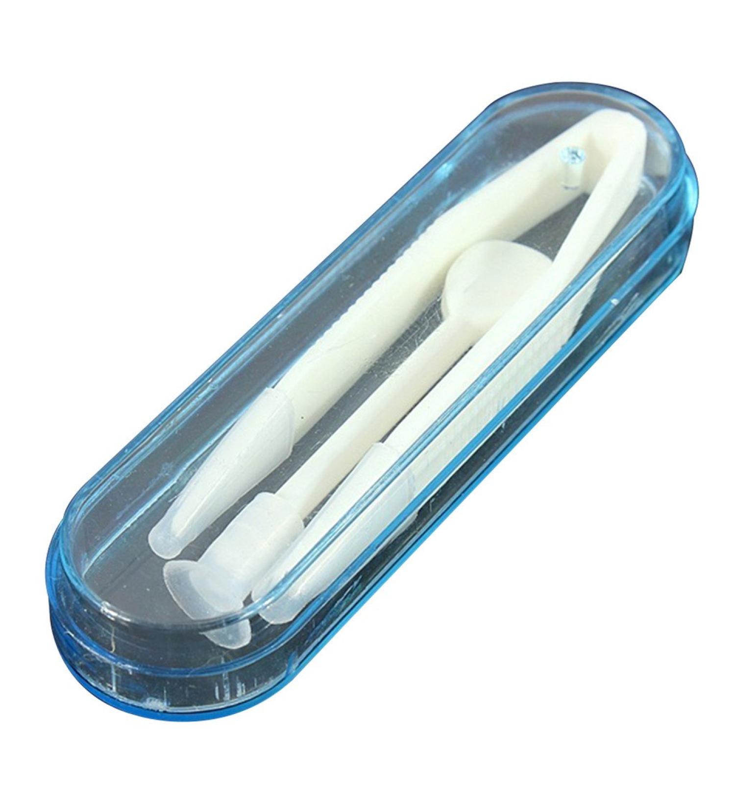 mezu88 women glasses case blue