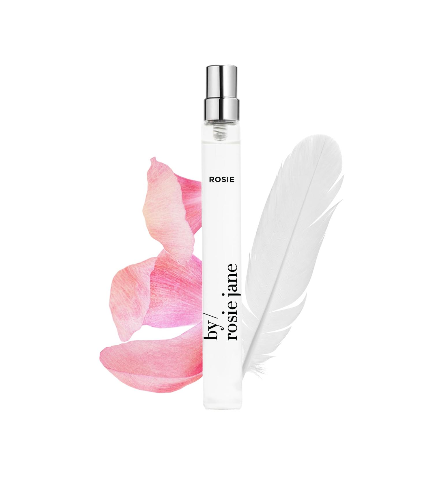 By Rosie Jane Eau De Parfum Travel Spray (Rosie) - Clean Perfume for Women - Essential Oil Mist with Notes of Nude Musk & Sweet Rose - Women's Fragrances (10ml) Rosie (Rose) 0.34 Fl Oz (Pack of 1) - Buy Online on GoSupps.com