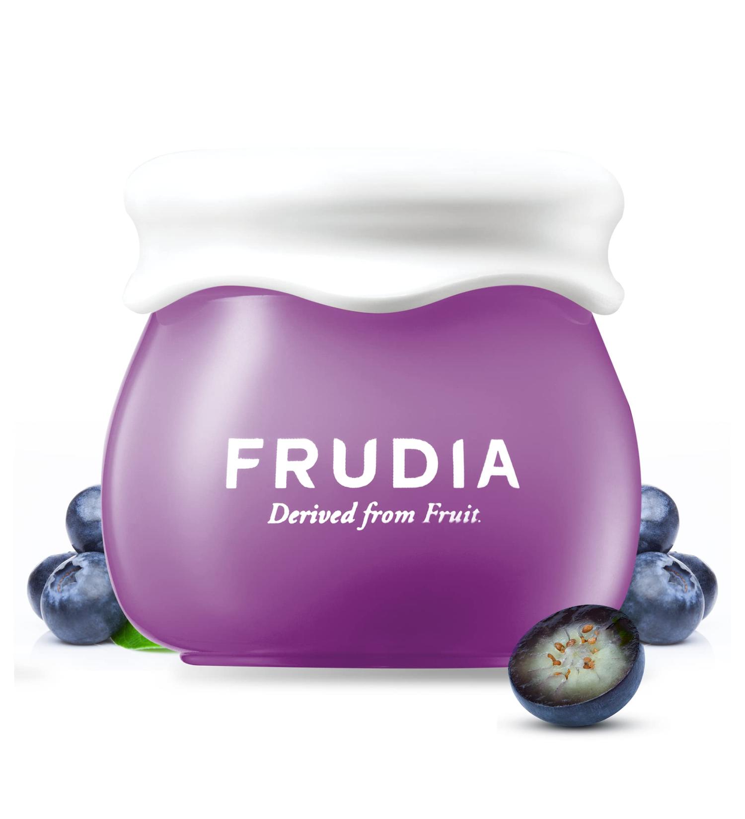 WELCOS FRUDIA Blueberry Hydrating Intensive Cream Mini | Vegan Deep Hydration Moisturizer with Blueberry Extract | Korean Skin Care | 0.33 fl oz - Buy Online on GoSupps.com