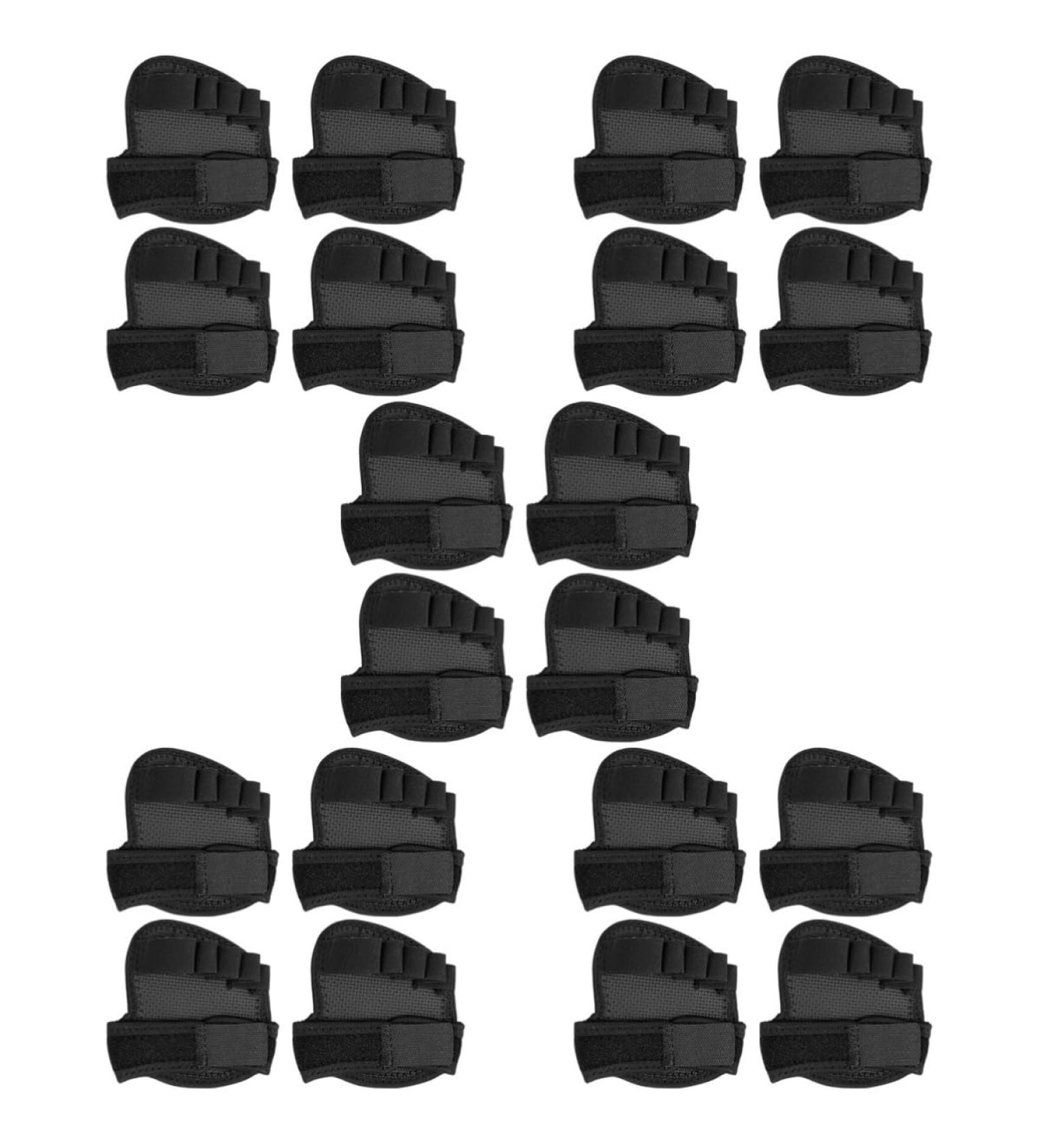 FOMIYES Five Finger Half Socks - 10 Pairs Non-Slip Forefoot Pads for Women | Sweat-Absorbing Half Palm Cushions - Buy Online on GoSupps.com