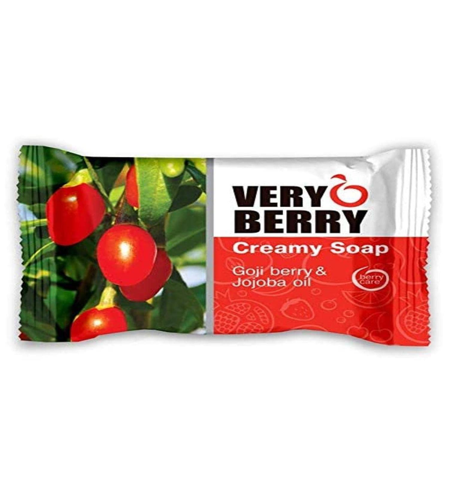 Verry Berry Creamy Goji Berry & Jojoba Soap 100g
