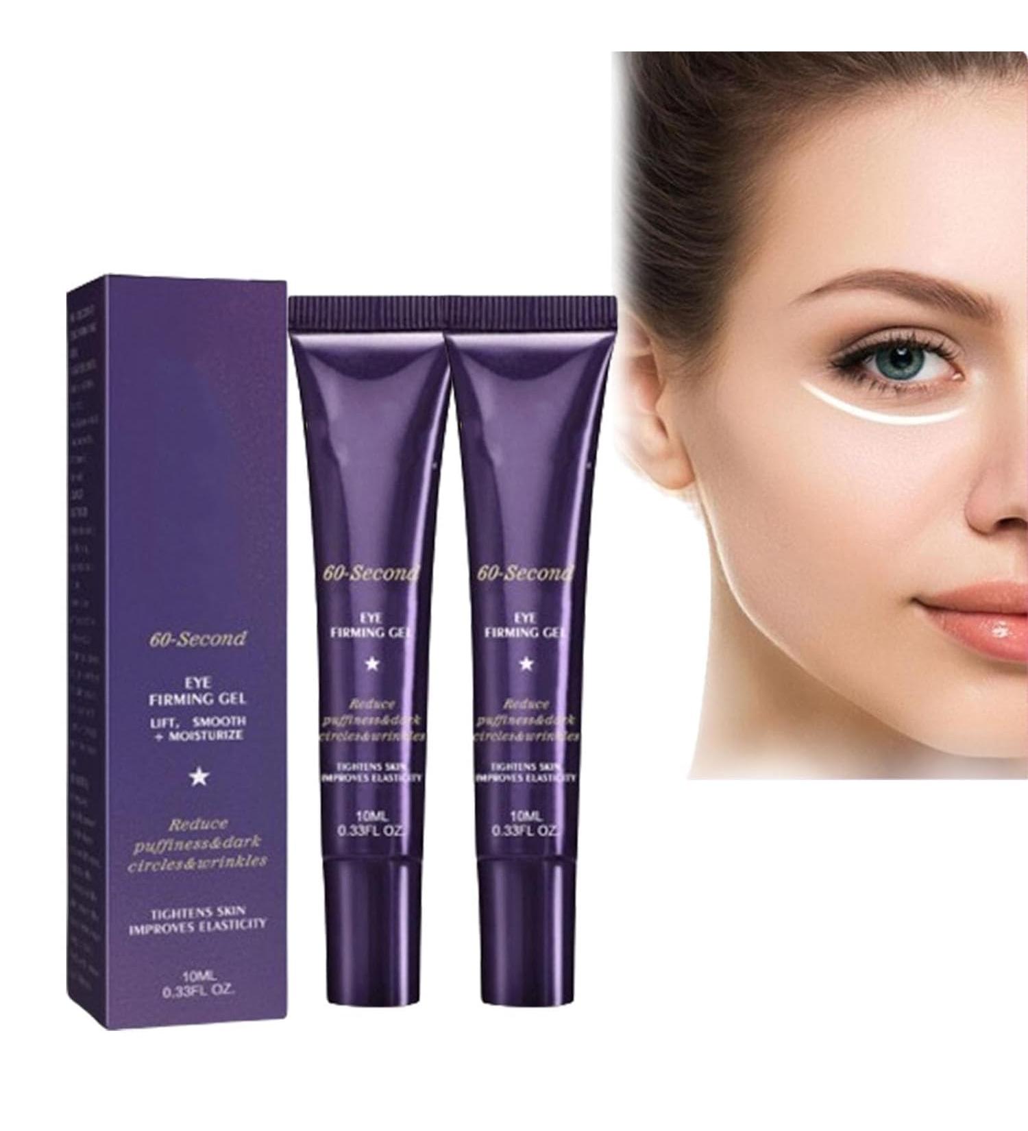60-Second Eye Effects Age-Defying Tinted Firming Gel 60 Second Eye Firming Gel Anti-Wrinkle Eye Cream Reduce Eye Skin Problems (2 pcs) - Buy Online on GoSupps.com