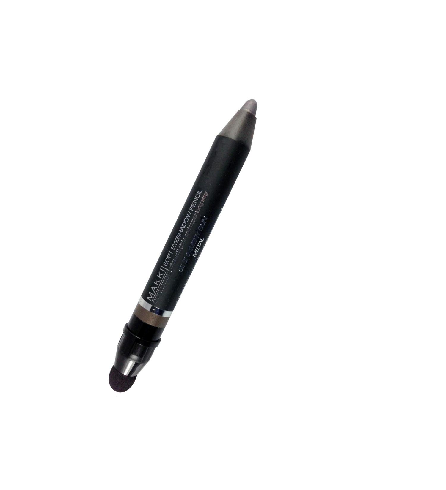 Makki Shimmery Gunmetal Soft Eyeshadow/Eyeliner Pencil 05 Color Shadow & Eye Liner Stick