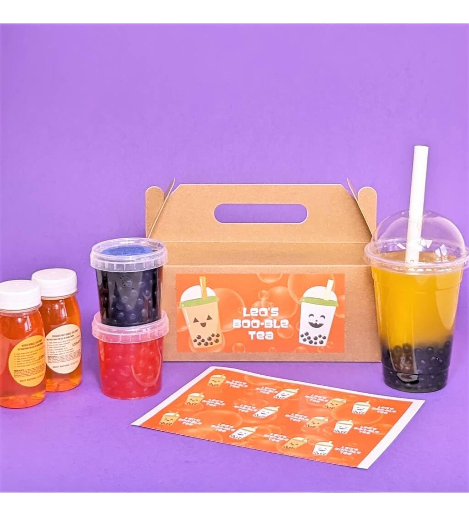 Personalised Halloween Bubble Tea Kit - Buy Online on GoSupps.com