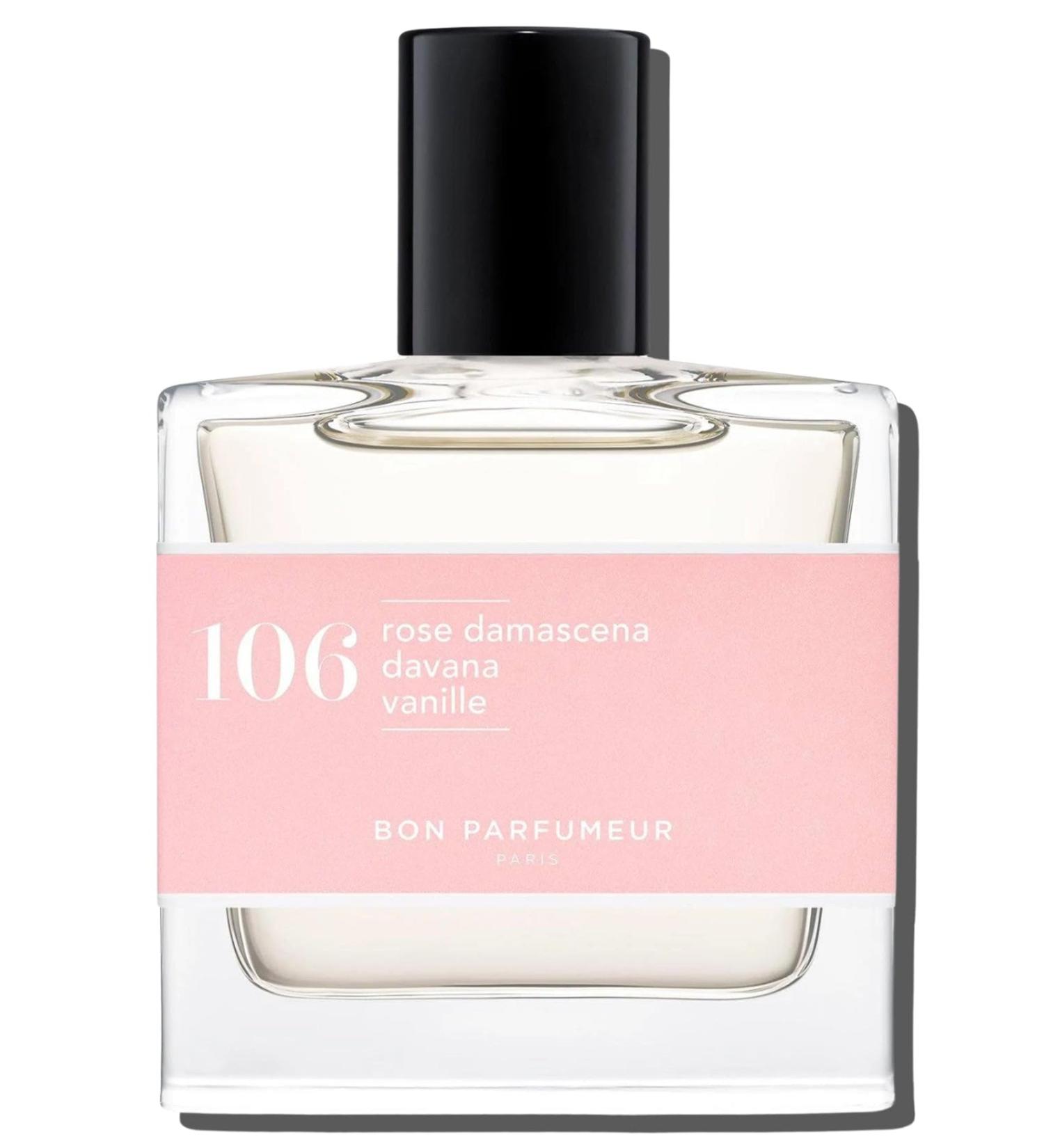 Eau de Pafum 106 with Damascena Rose Davana and Vanille 30ml Floral Intense - Buy Online on GoSupps.com