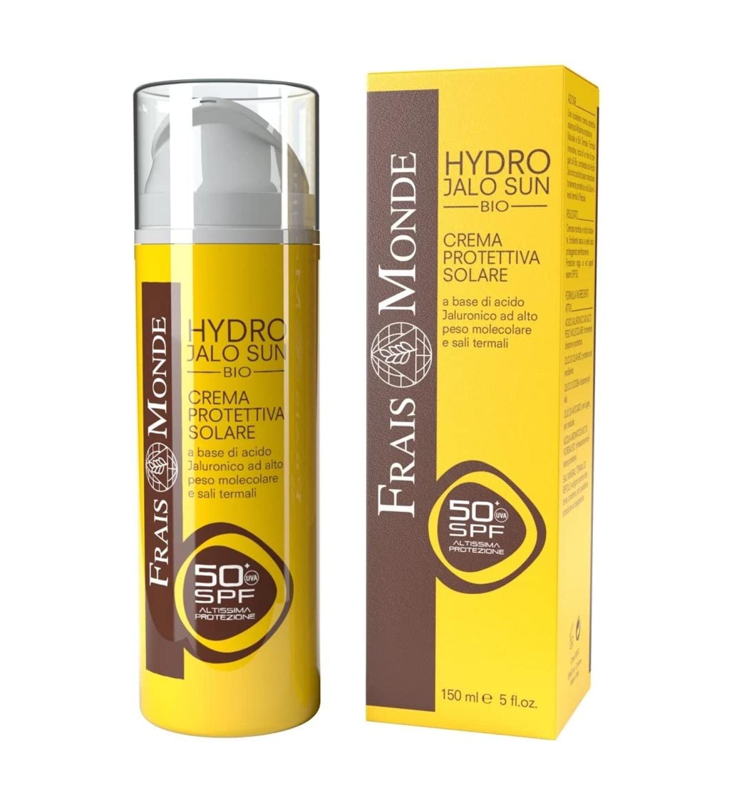 ismeg HYDRO JALO SUN Organic Sun Protection Cream SPF 50 + HIGH PROTECTION 150 ML