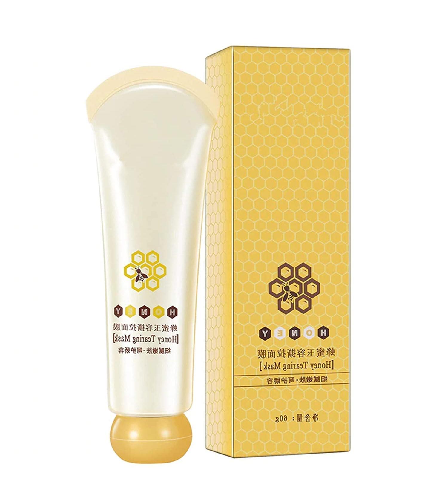 Essence de masque Peel Off au miel Le masque Honey Tear Off exfolie les peaux mortes nettoie les pores nettoie la peau et hydrate 1pcs - Buy Online on GoSupps.com