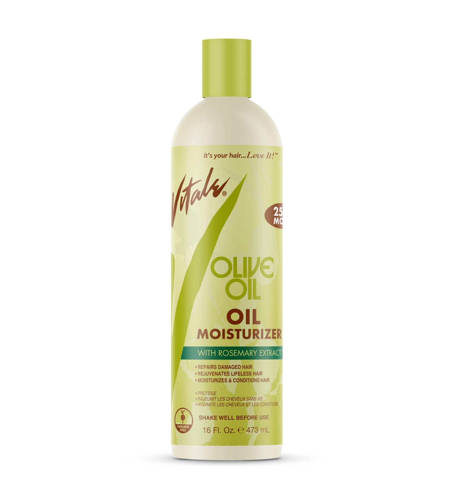 Vitale Olive Oil Deep Moisturizing Shampoo - 12 Fl Oz | Nourishing Hair Care for All Hair Types - International Shipping Available - Buy Online on GoSupps.com