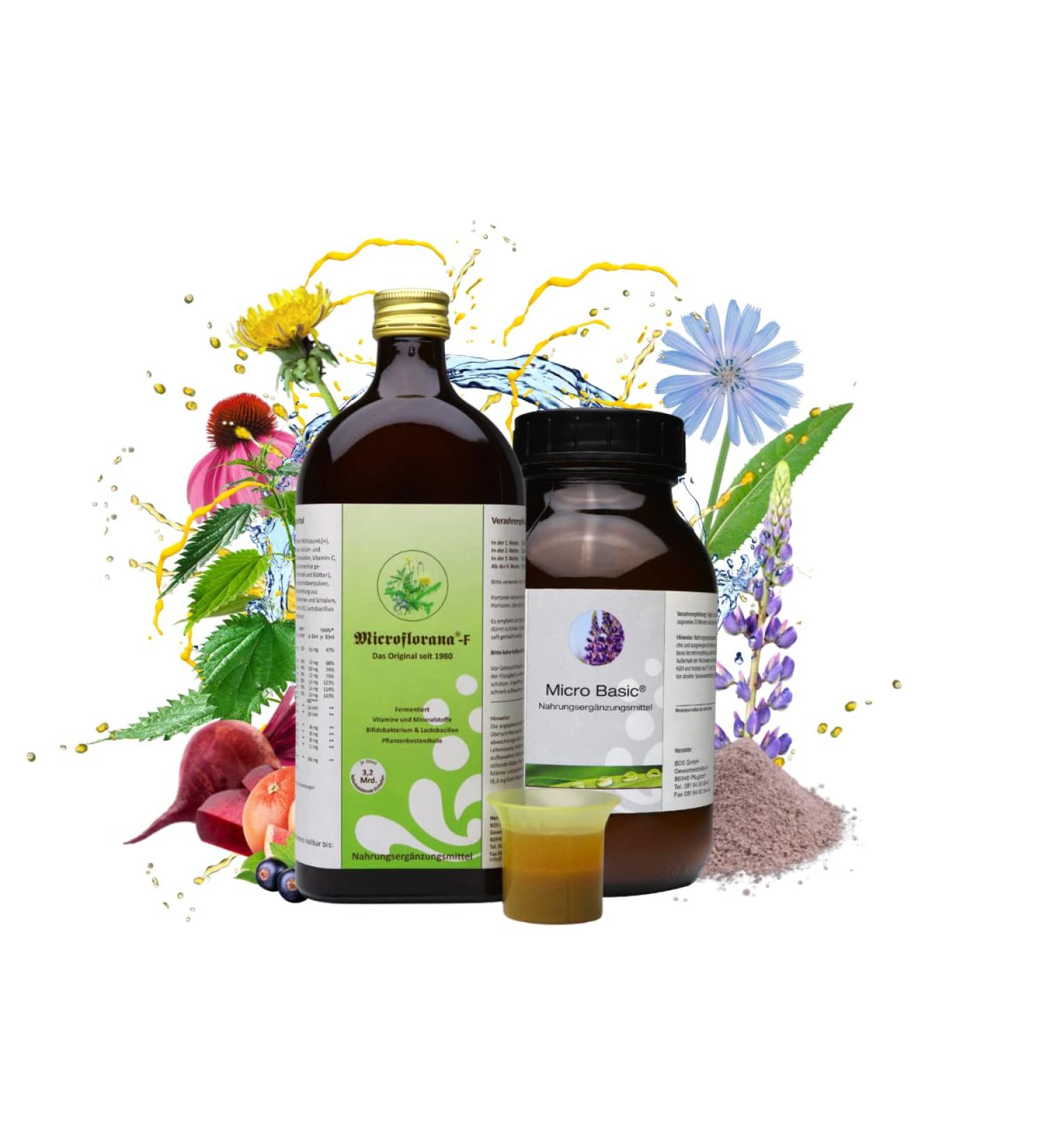Microflorana Intestinal Treatment | Probiotics & Prebiotics | Optimal Gut Health Set - Buy Online on GoSupps.com