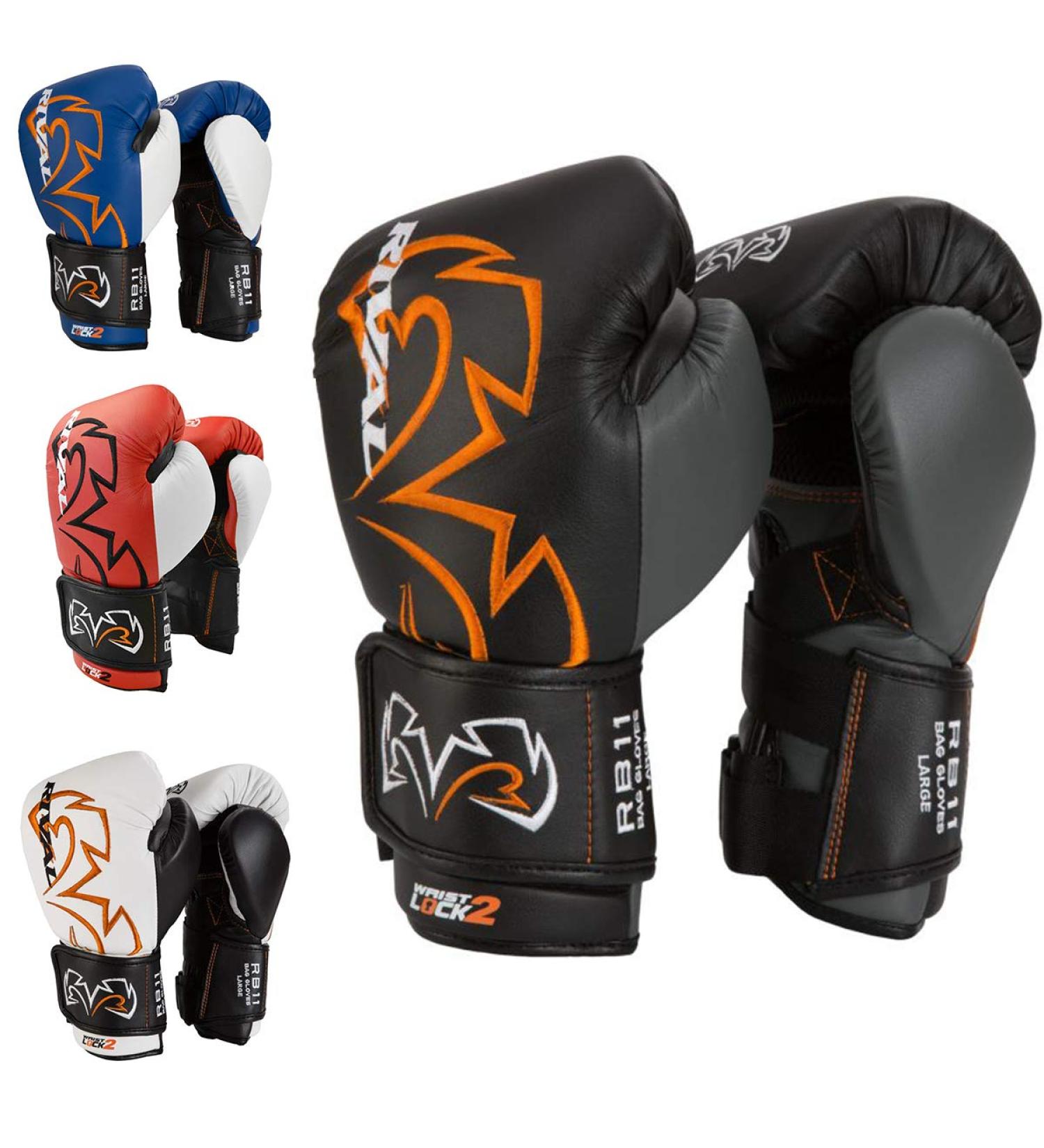 RIVAL Boxing RB11 Evolution Bag Gloves - Hook and Loop Closure, 1.25 Closed Cell Foam Padding - Ideal for Intense Heavy Bag Training - Buy Online on GoSupps.com