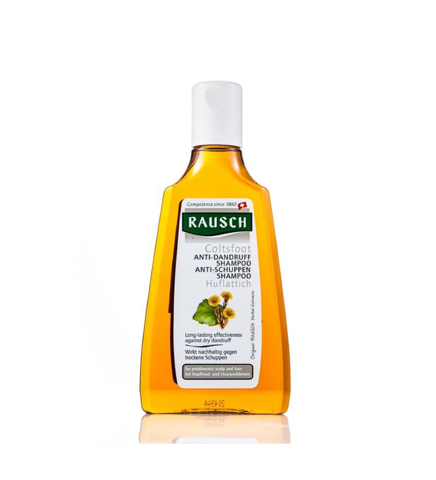 Rausch Anti-Dandruff Shampoo (long-lasting and gentle effect against dandruff silicone and paraben free vegan) 1 pack (1 x 200 ml) - Buy Online on GoSupps.com