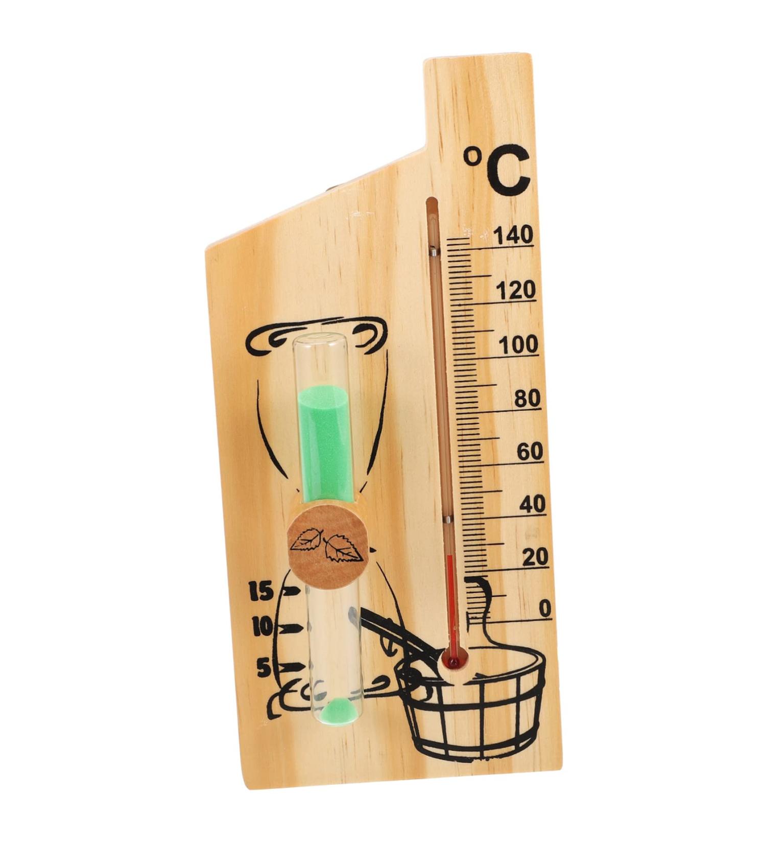 Buy Cabilock 15-Minute Glass Tube Sauna Timer | Decorative Hourglass & Accessories for Home Sauna - Buy Online on GoSupps.com