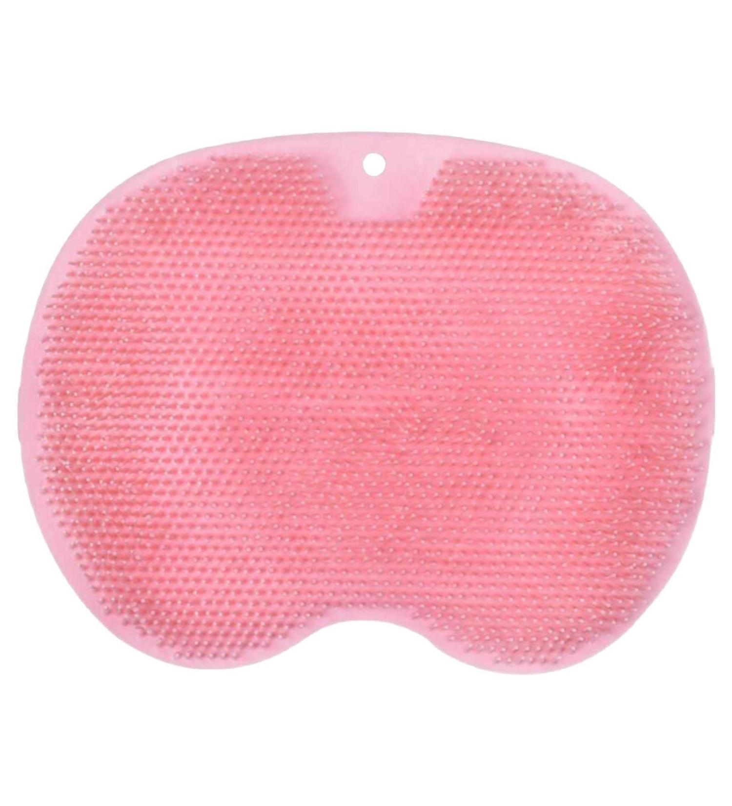 Jomewory Silicone Shower Foot Scrubber - Slide-Resistant Body Washer with Suction Cup for Gentle Cleaning & Dead Skin Removal - Ideal for Women - Buy Online on GoSupps.com