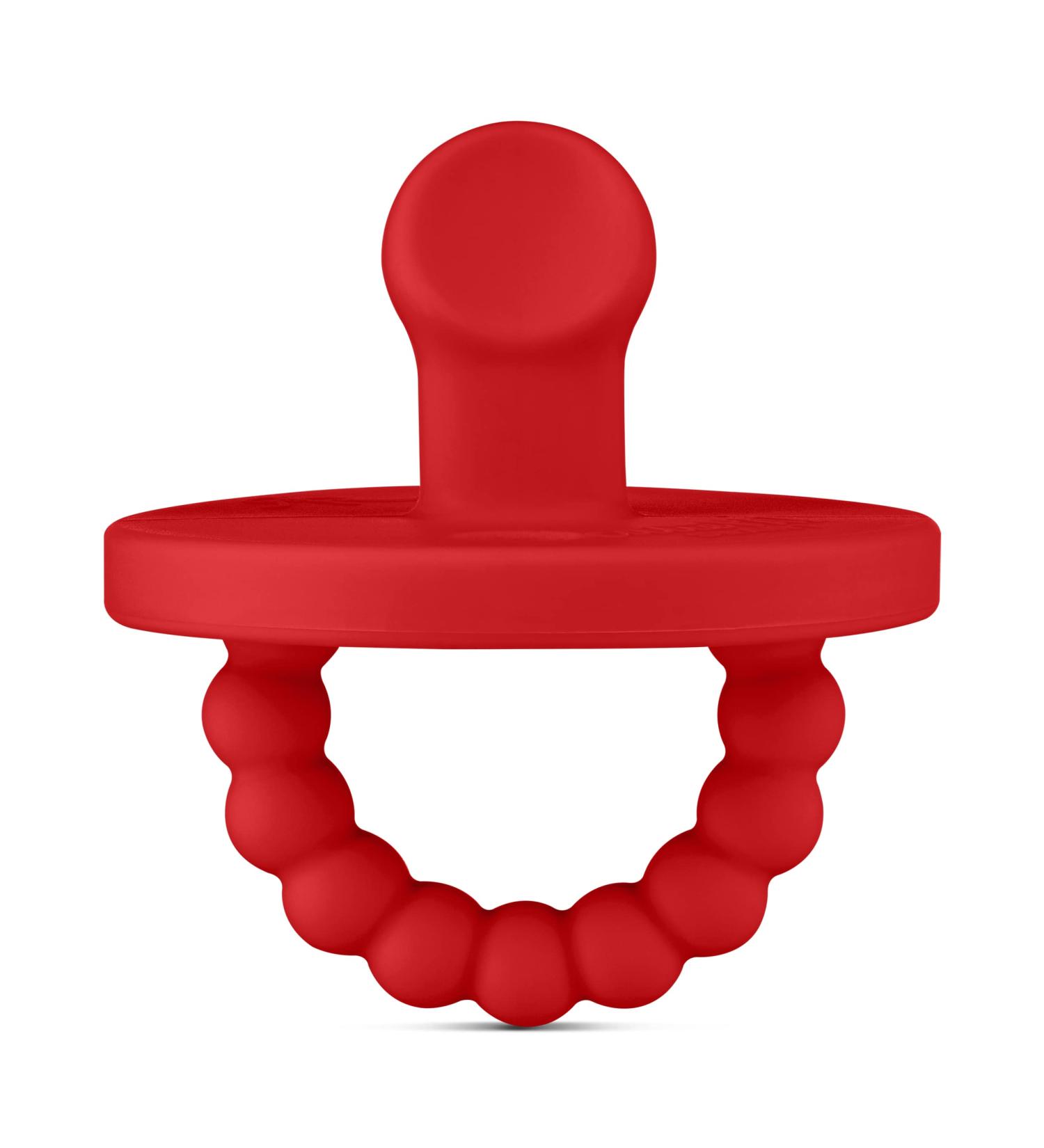 Ryan & Rose Cutie PAT Pacifier Teether (Slant  Red) - Buy Online on GoSupps.com