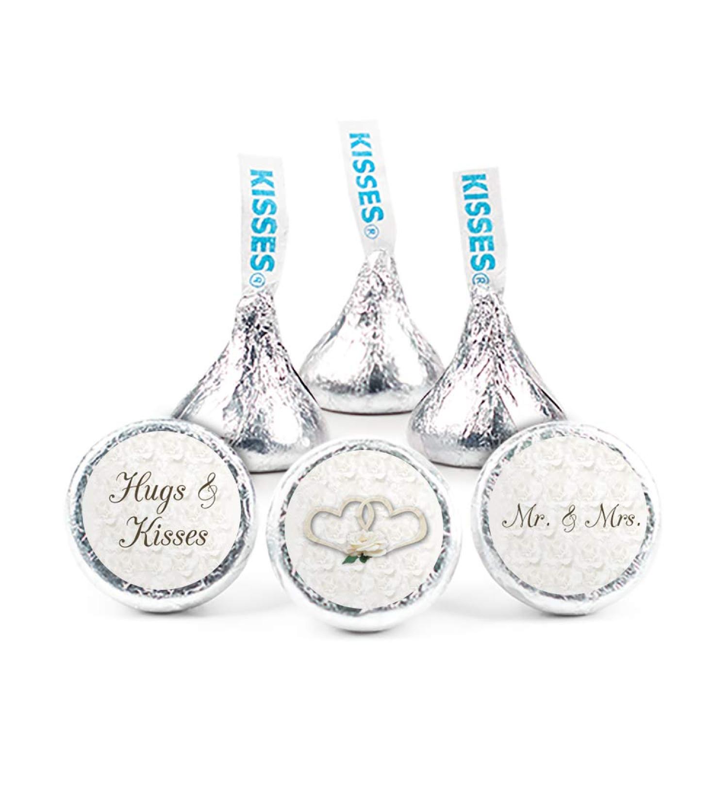 324ct Wedding Stickers for Kisses Candy Favors for Guests - Buy Online on GoSupps.com