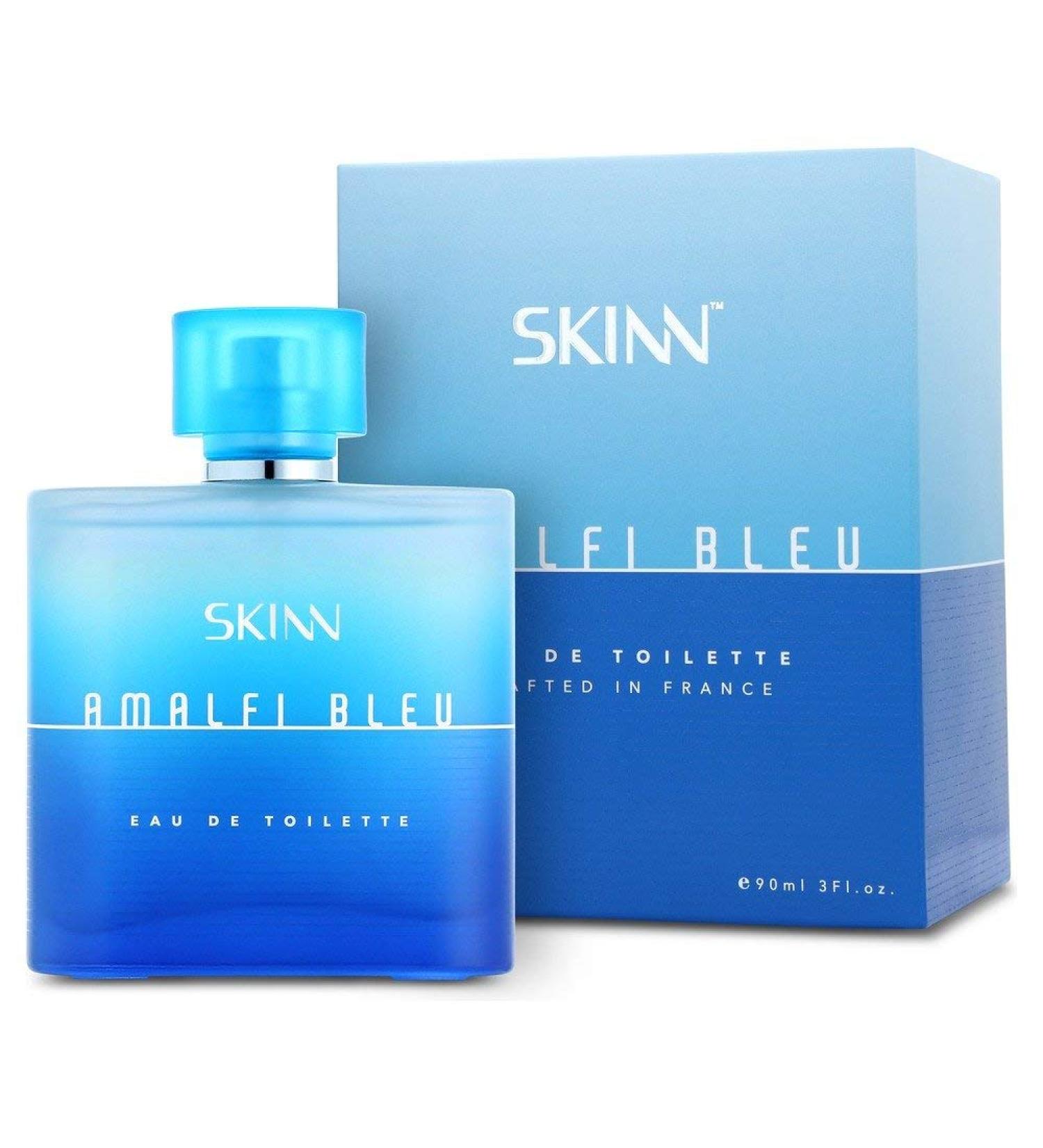 Sk'innByTitan Amalfi Bleu Long Lasting EDT for Men | Perfume for Men | Eau De Toilette for Men | Premium Luxury Fragrance | 90ml (3.04 Fl Oz) - Buy Online on GoSupps.com