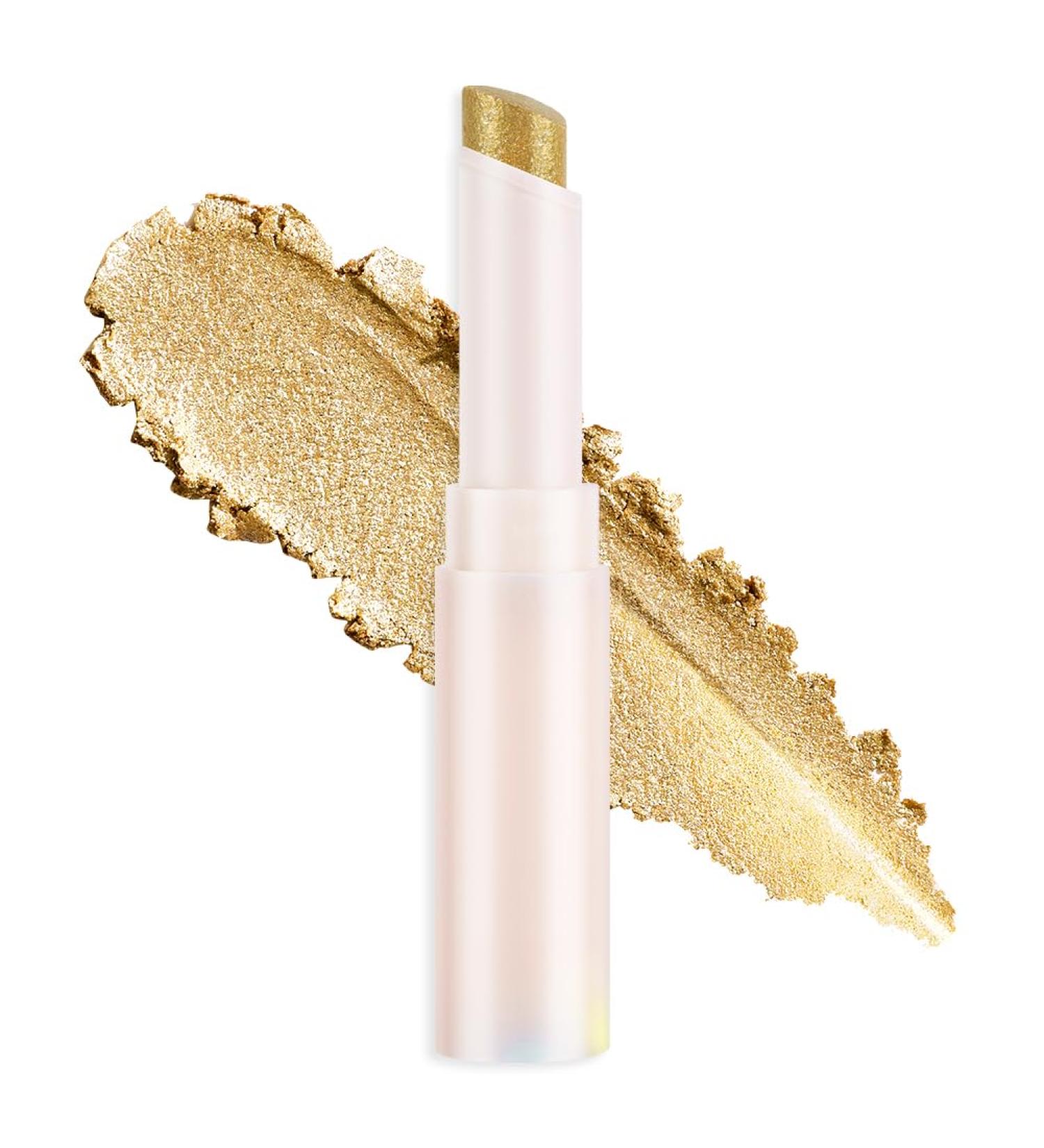  BUTBU Crystal Gel Shine Stick shimmering eye makeup brightening eyeliner pencil with creamy texture long-lasting eyeshadow easy-to-blend makeup - Golden Girl (05) - Buy Online on GoSupps.com