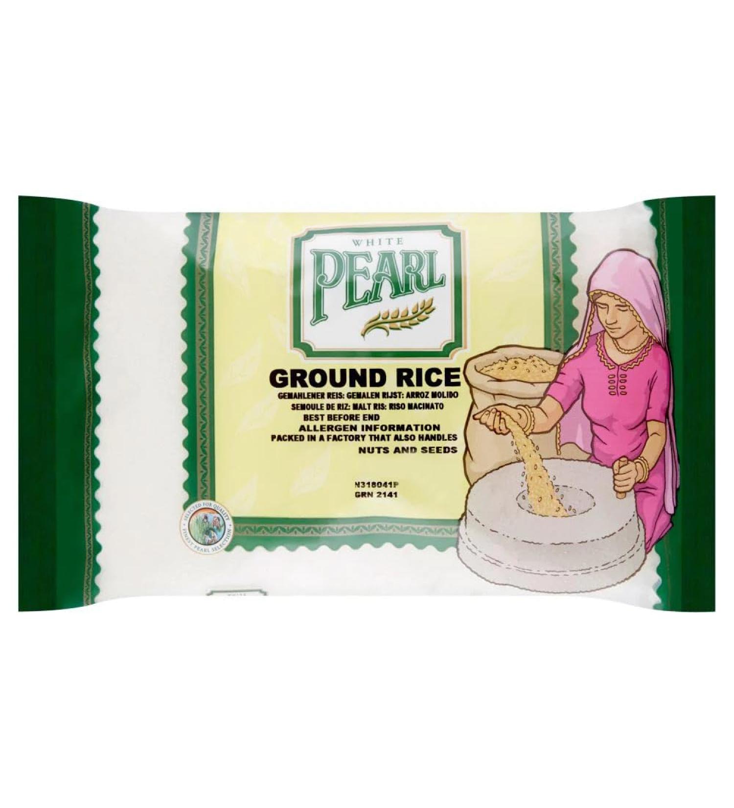 White Pearl Ground Rice 1.5kg-Food