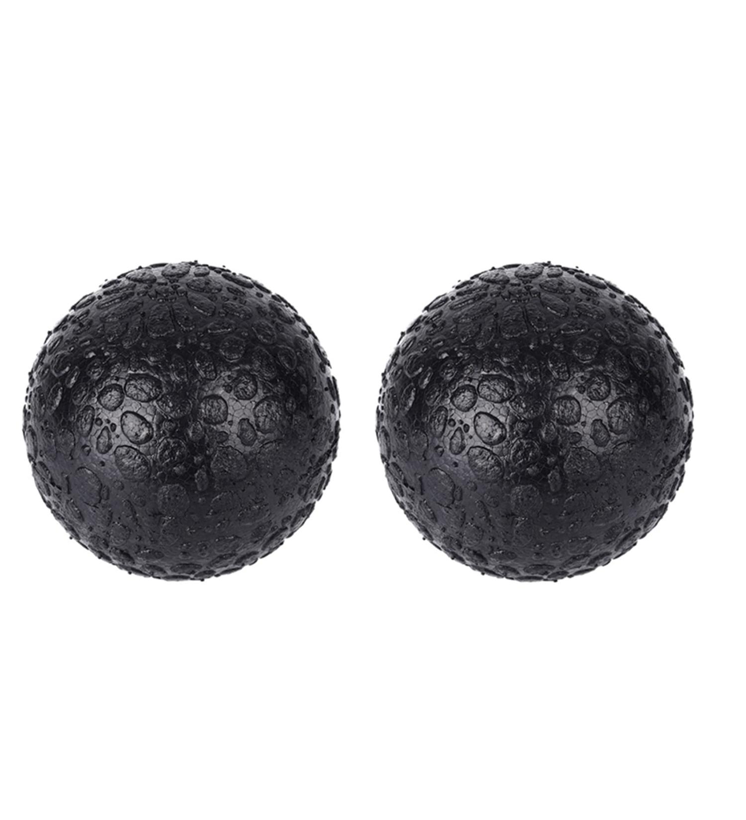 Yangyou 2 Pack Fitness Balls - High Density Massage Balls for Myofascial Release & Deep Tissue Therapy - 10cm Lightweight Training Balls for Yoga & Fitness - Buy Online on GoSupps.com