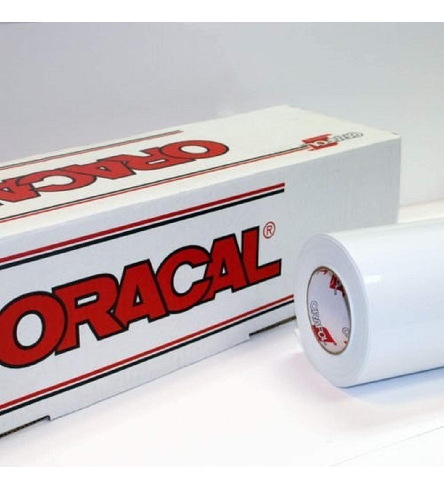 Oracal 651 White Vinyl 24x30 Ft Roll on 3 Core for Craft and Sign Cutters - Buy Online on GoSupps.com