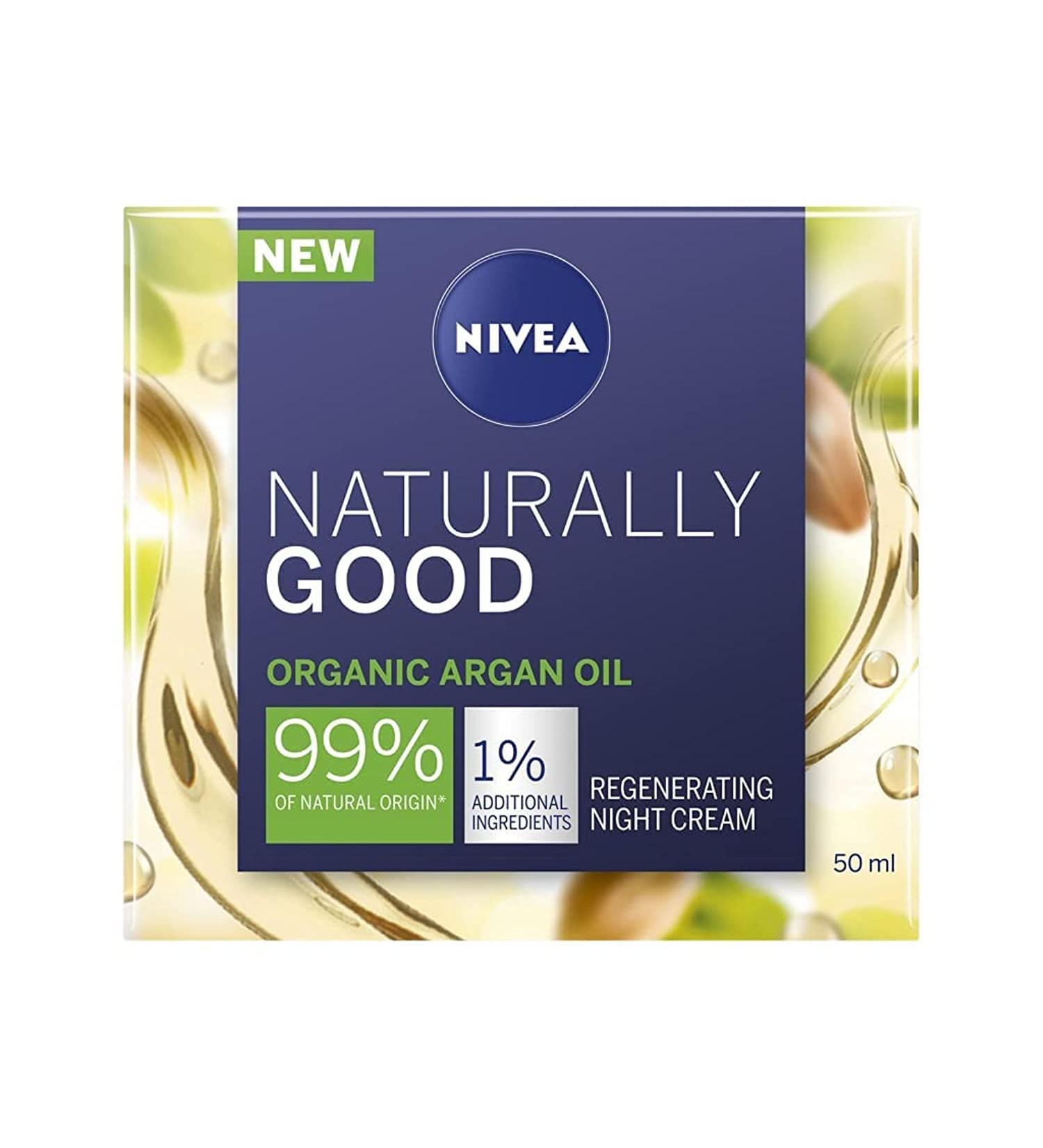 German Nivea Natural Balance Regenerating Night Care Face Cream 1.7fl oz - All Skin Types - Imported from Germany - Buy Online on GoSupps.com