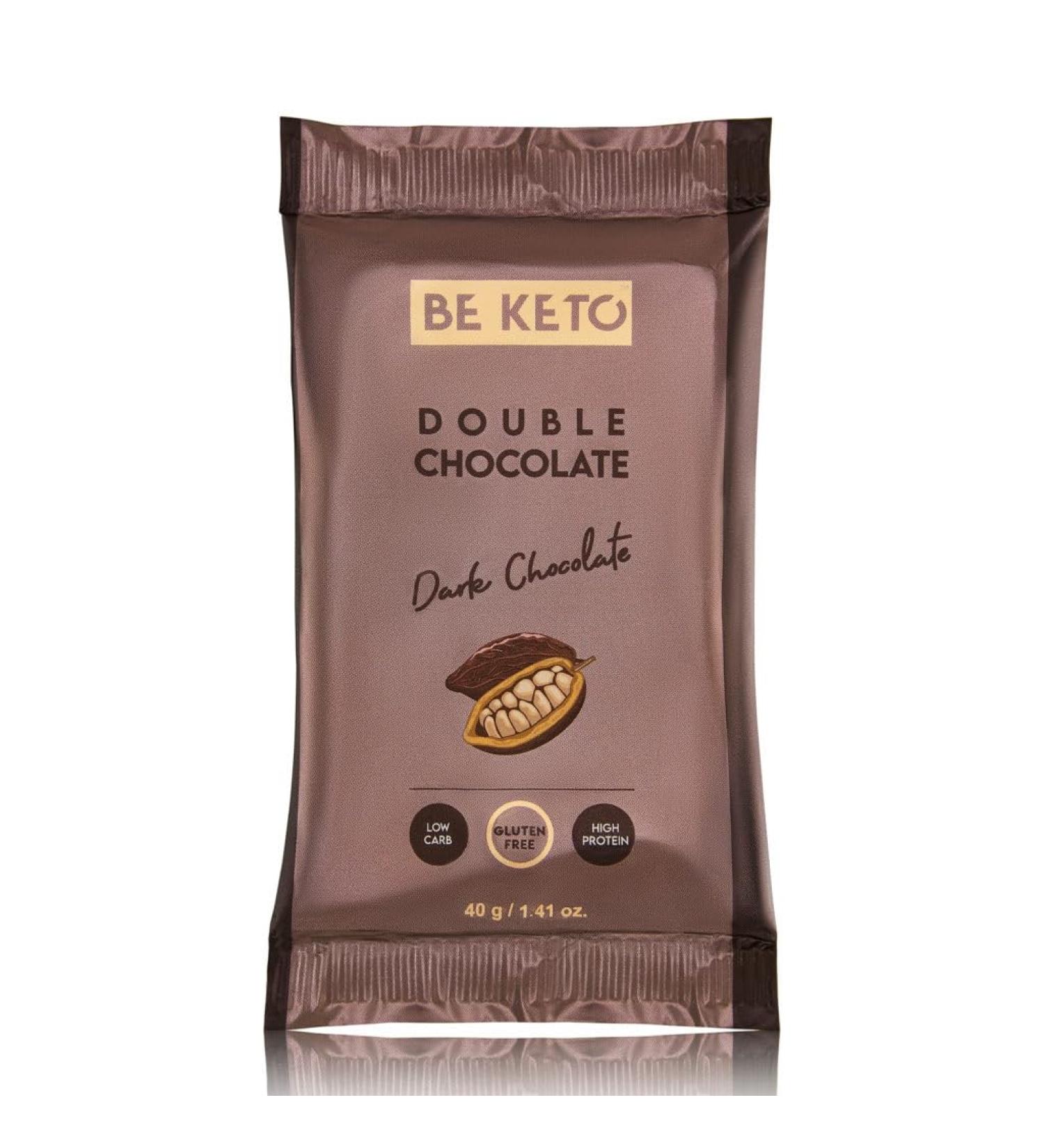 Keto Bar - Double Chocolate 40g - Buy Online on GoSupps.com