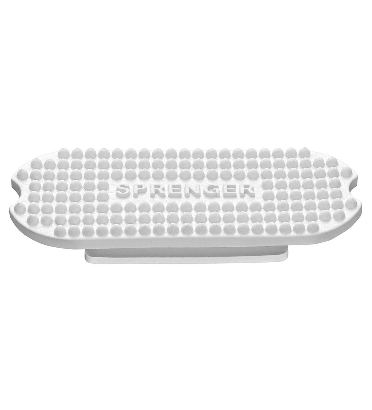 Sprenger stirrup insoles made of rubber white 12cm