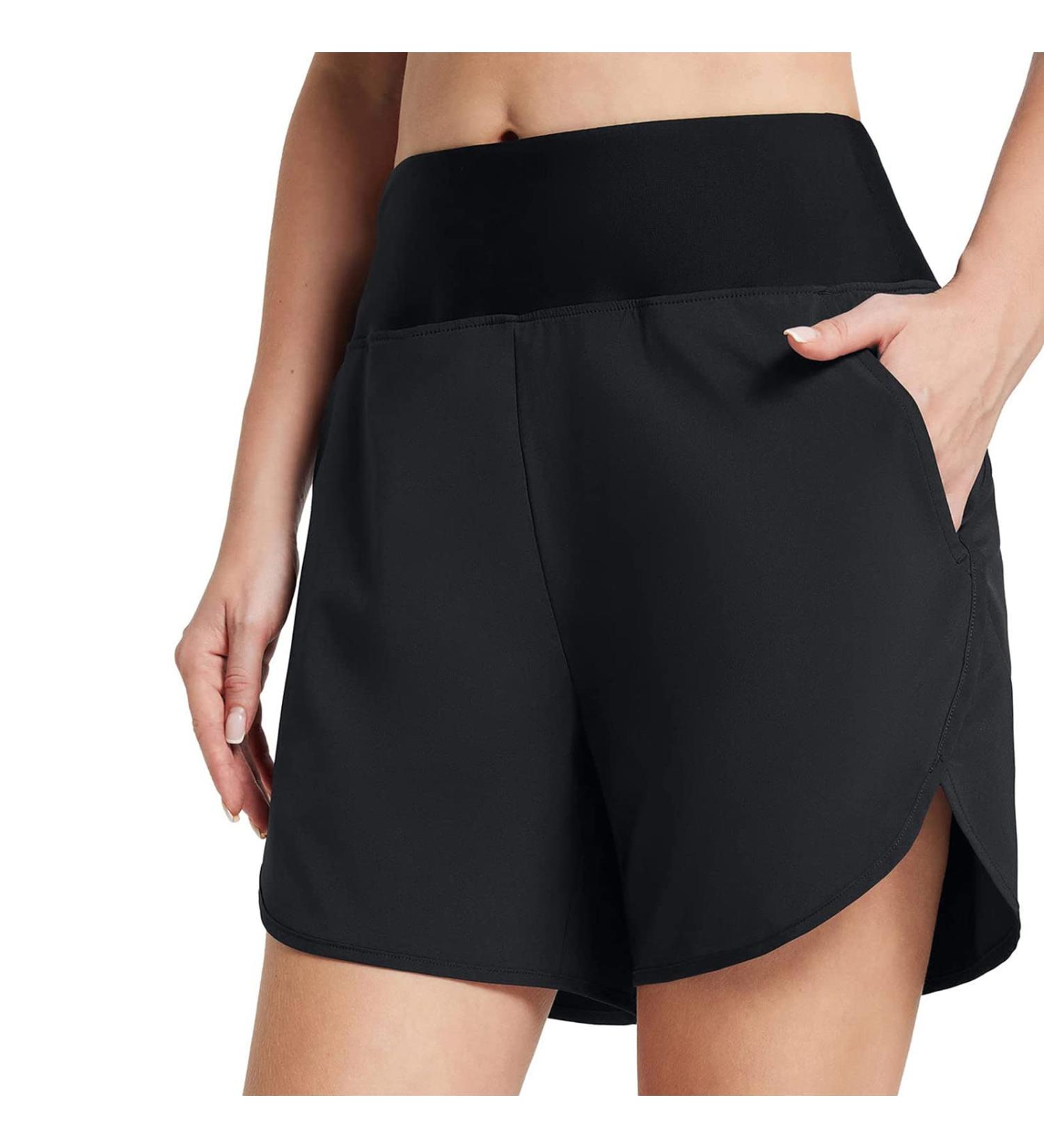 Bavarian Long Women s Beach Shorts | Transparent Bikini Rock Swimwear | Elegant V-Slit Black 3XL - Buy Online on GoSupps.com