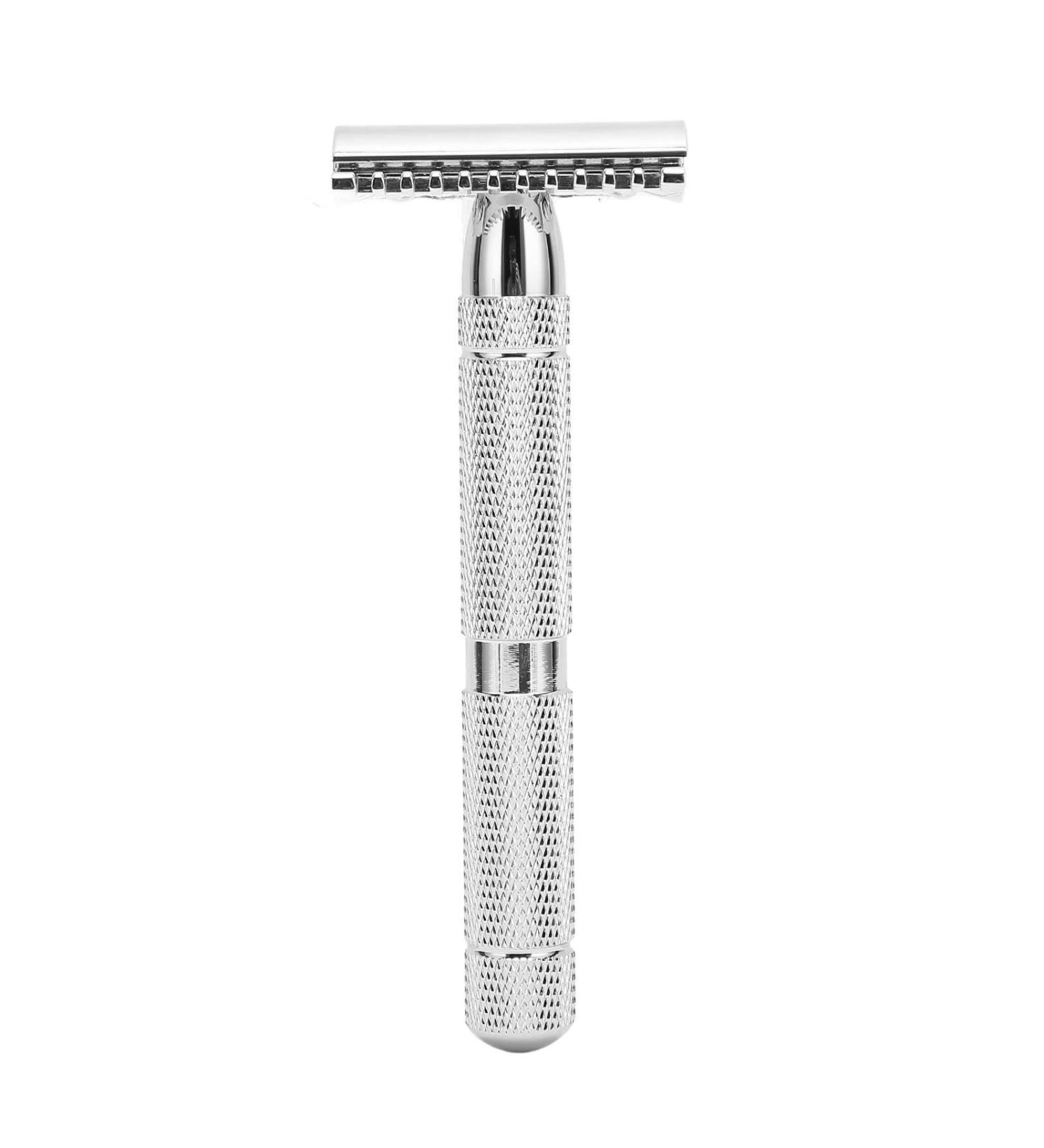 Uadme Double Edge Safety Razor Set for Men | Traditional Manual Metal Razor for a Perfect Shave - Buy Online on GoSupps.com