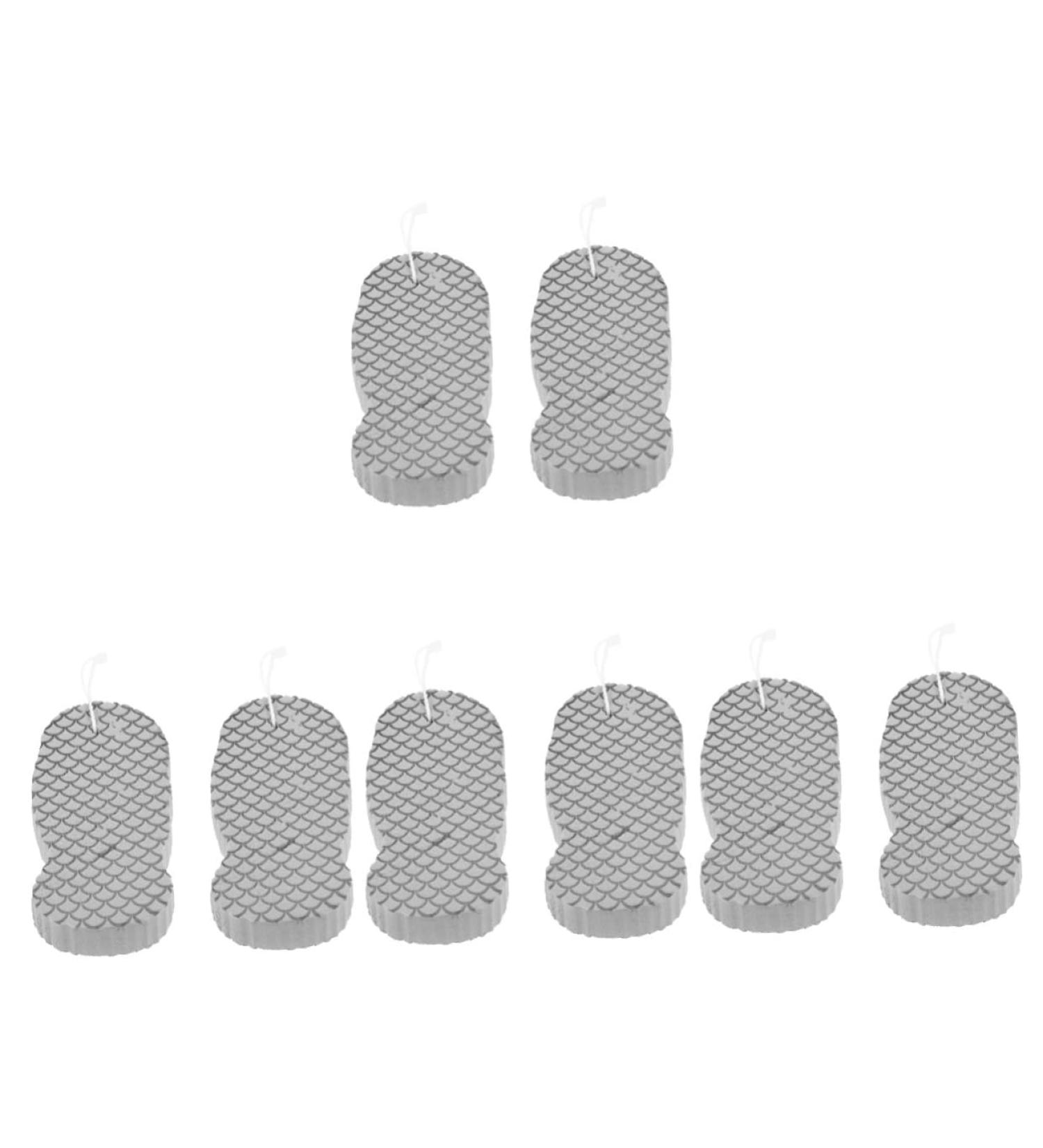 Housoutil 8 Pcs Bath Sponge Set Natural Loofah Body Scrubber & Shower Sponge for Toddler Care | Soft Versatile Bathroom Accessories - Buy Online on GoSupps.com