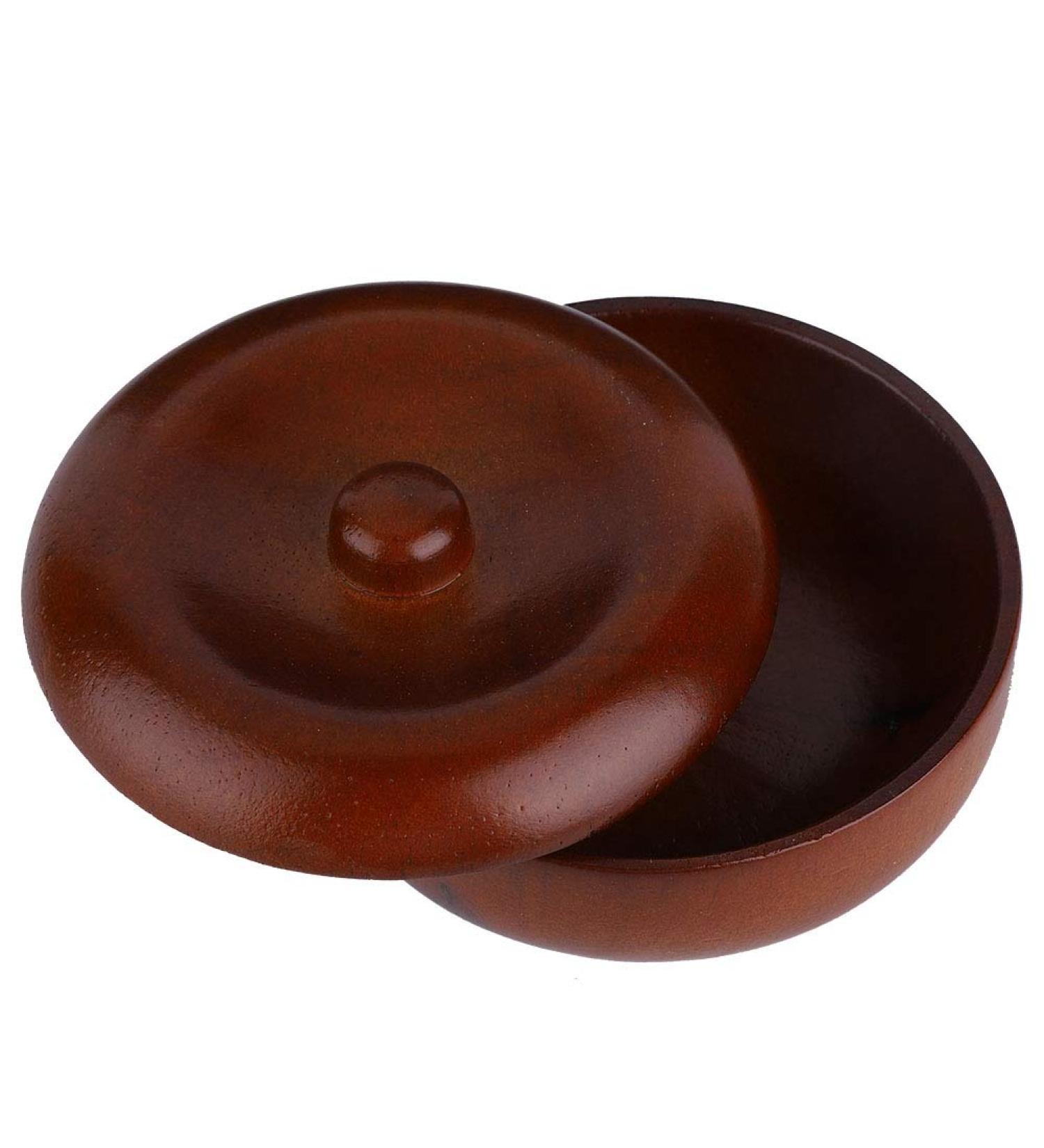 Brrnoo Rubber Wood Shaving Soap Bowl for Men - Foaming with Storage Case | Premium Shaving Essentials - International Shipping Available - Buy Online on GoSupps.com