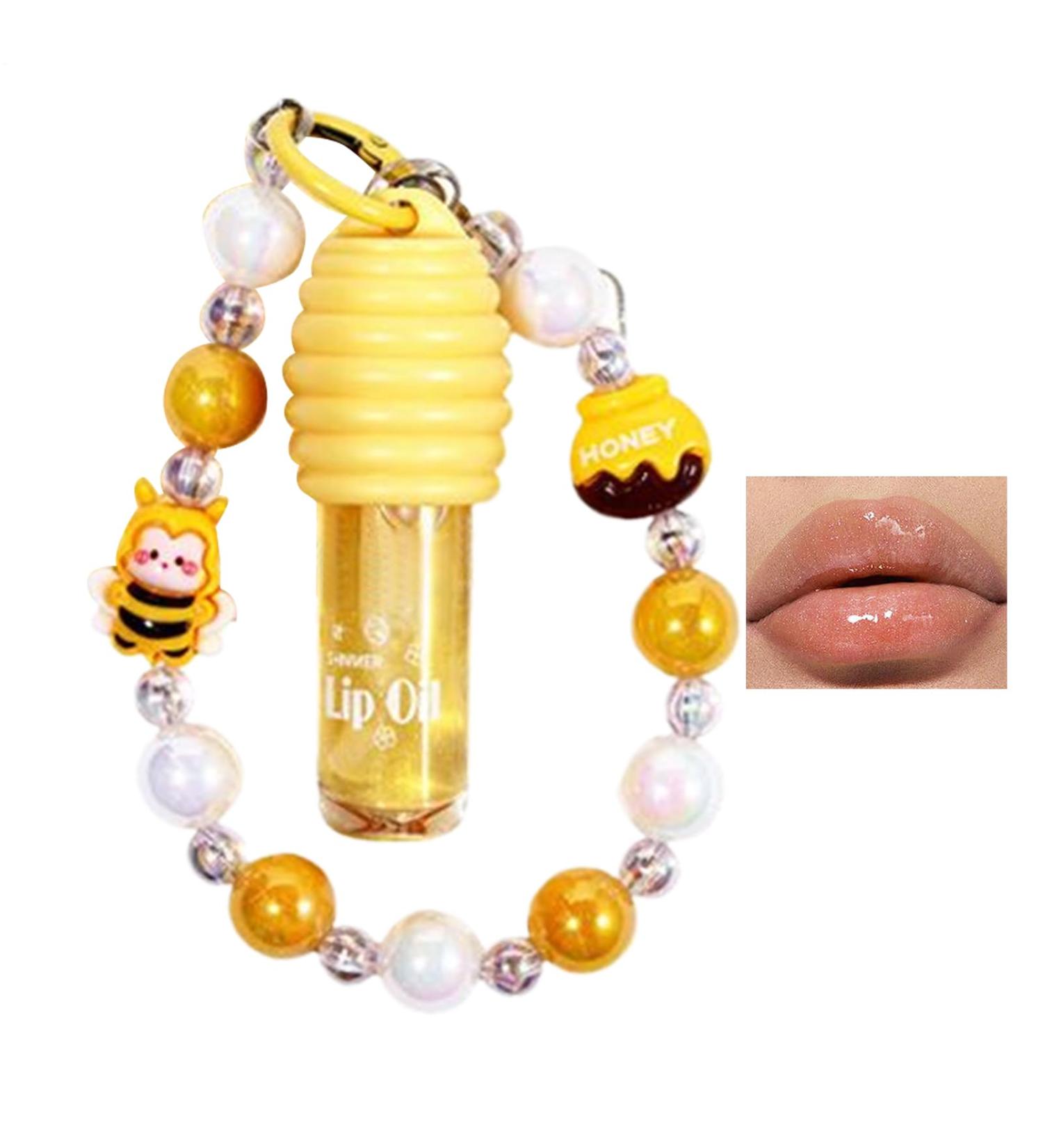 Lip Oil for Women Long Lasting Moisturizing Makeup Lip Gloss with Charm for Girlfriend Girls Travel Dating Work Party Special 1 - Buy Online on GoSupps.com