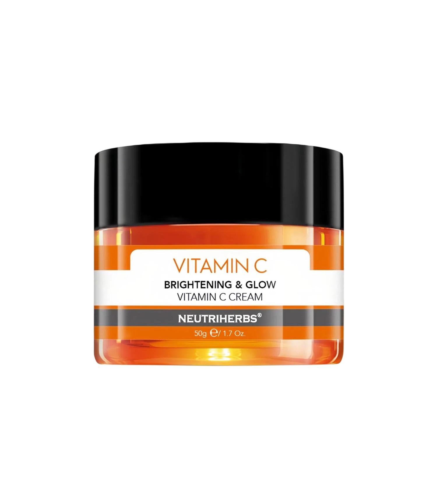 Neutriherbs Vitamin C Face Cream - Day & Night Moisturizer for Soft Smooth Skin | 1.7oz #1 Vitamin C Cream - Buy Online on GoSupps.com