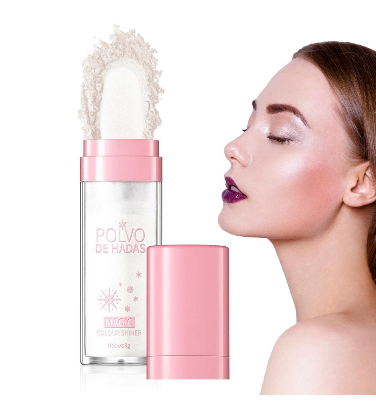 Powder Makeup Stick | Highlighter Makeup Powder Body Shimmer Highlighter Powder Pearlescent Shiny Brighten For Cheek Lips Pettis 1# - Buy Online on GoSupps.com