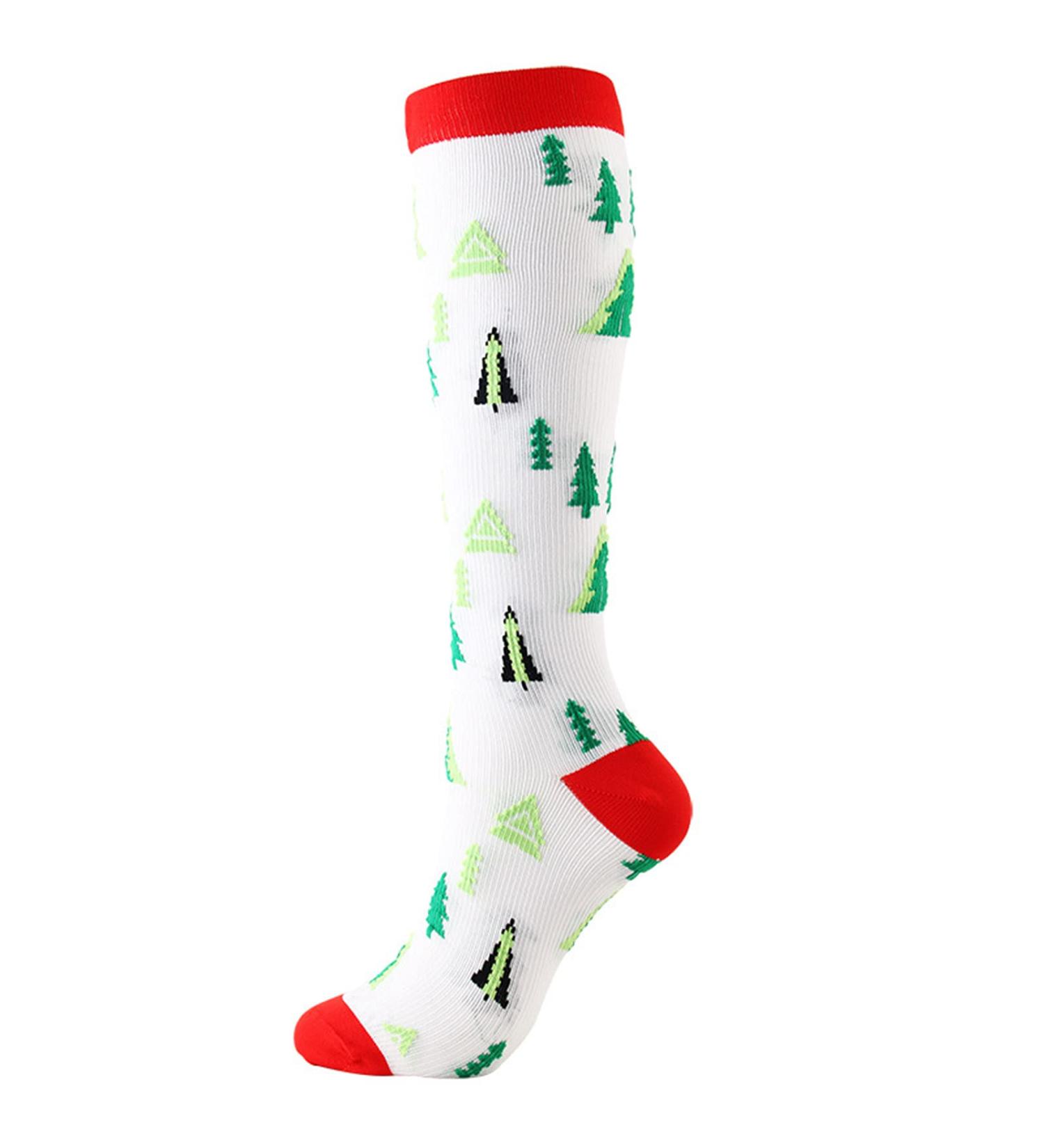 JLGY Christmas Socks - Unisex Overknee & Long Warm Sports Socks for Winter Hiking - Perfect Holiday Gift - Buy Online on GoSupps.com