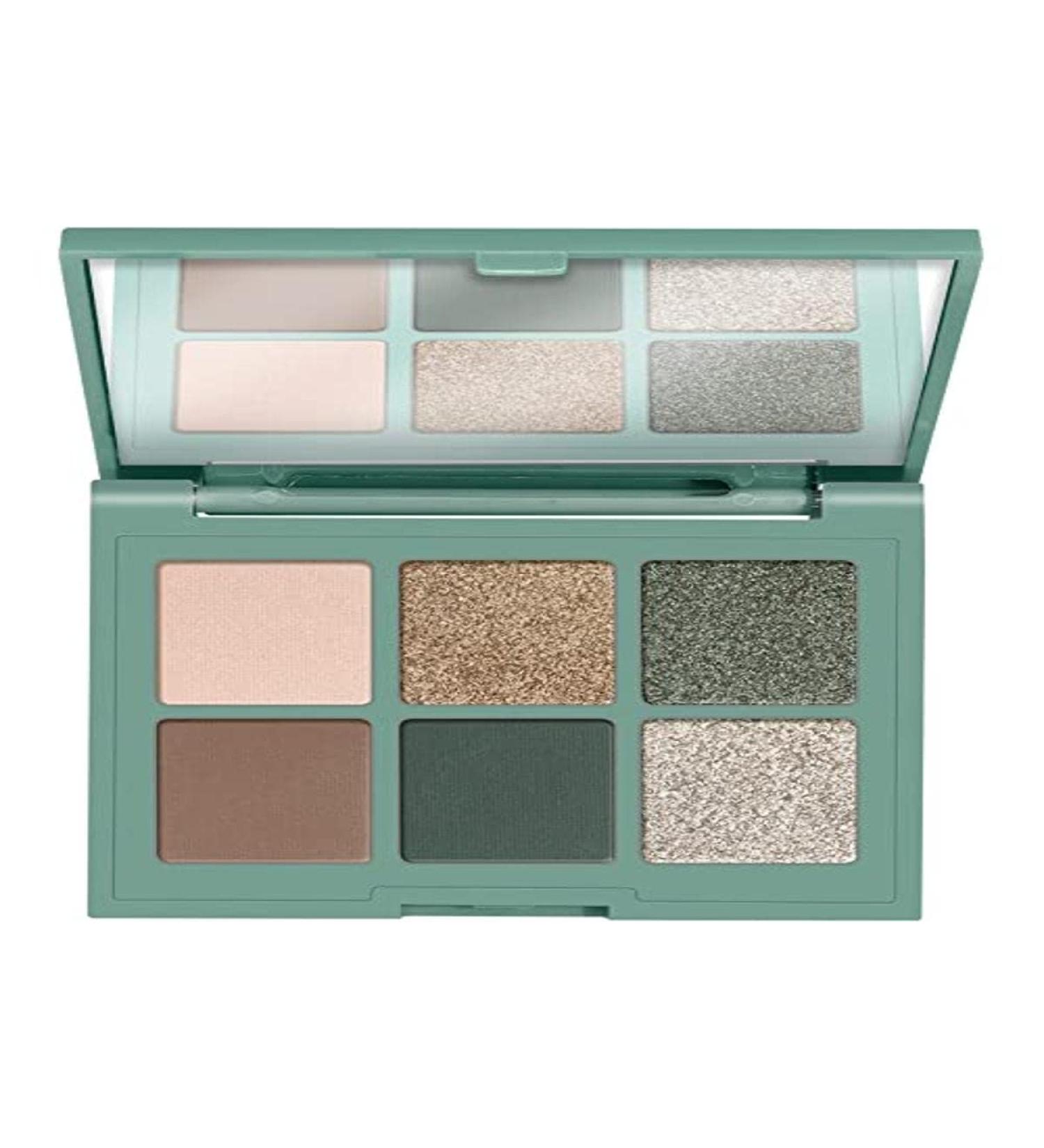 Essence Eyeshadow palette eyeshadow multi -colored 6 colors immediate result color -intensive matt metallic shimmering vegan microplastics particles free nanoparticles free (4.5g)