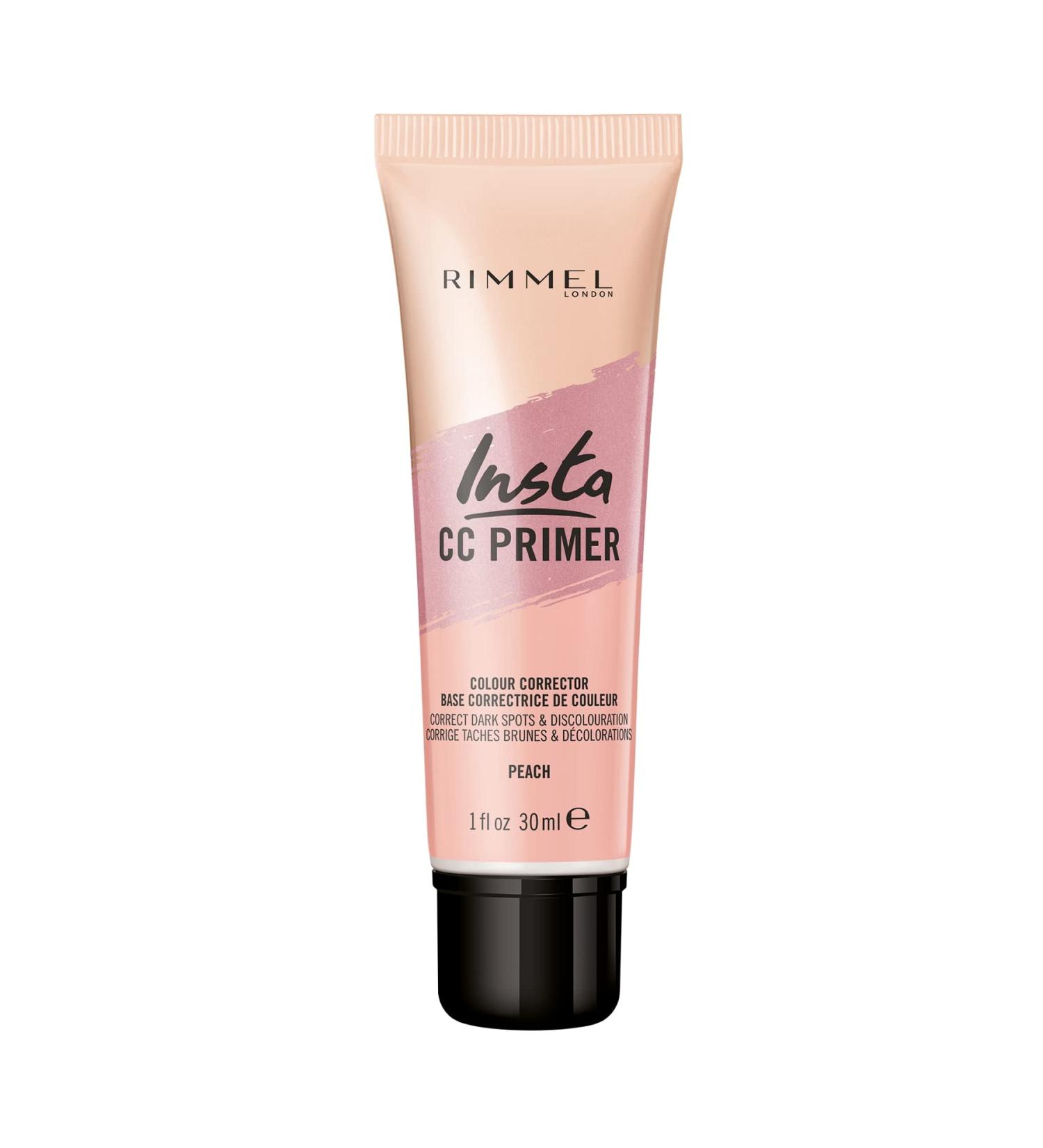 Rimmel Insta Flawless Peach Color Correcting Primer - 1 Count | Improve Skin Tone | Long-lasting Results - Buy Online on GoSupps.com