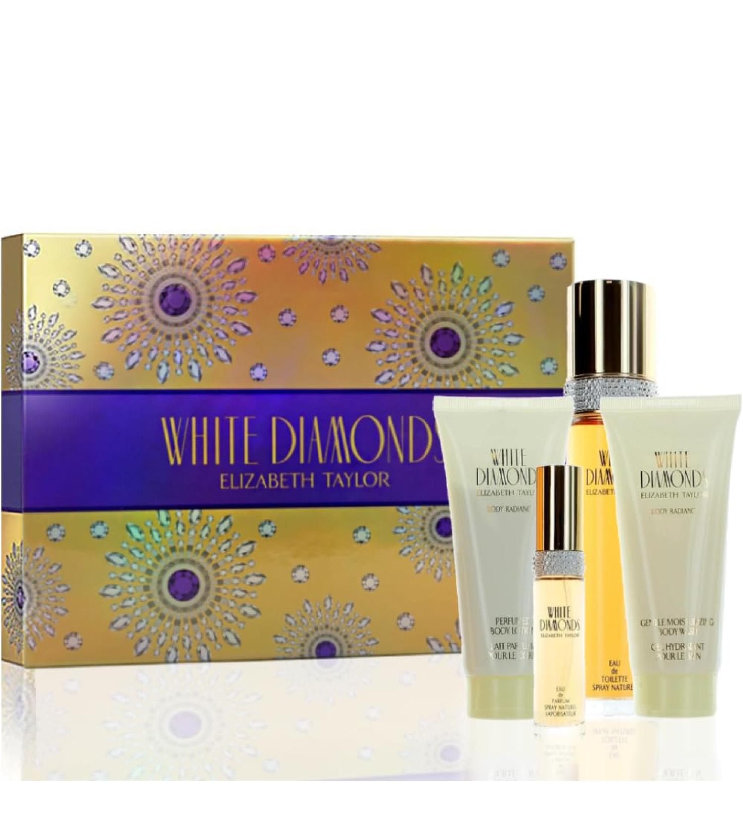 Elizabeth Taylor White Diamonds Perfume Gift Set for Women - Buy Online on GoSupps.com