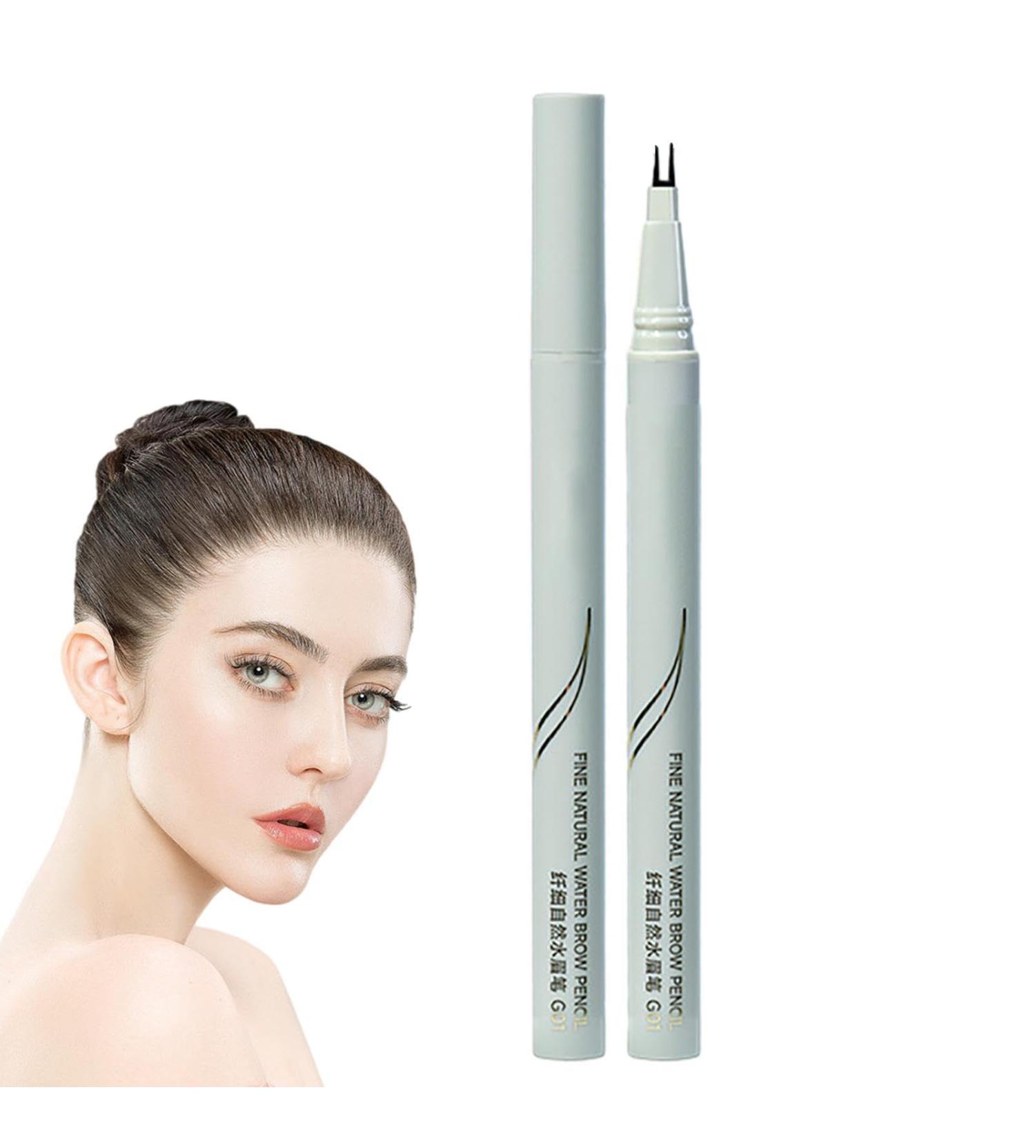 Double Tip Lower Eyelash Pencil | Waterproof Eyeliner | Long Lasting Waterline Eyeliner Ultra Fine Smooth Smudge Proof Quick Dry Liquid Eye Liners for Lower Eyelash Maijia Black - Buy Online on GoSupps.com